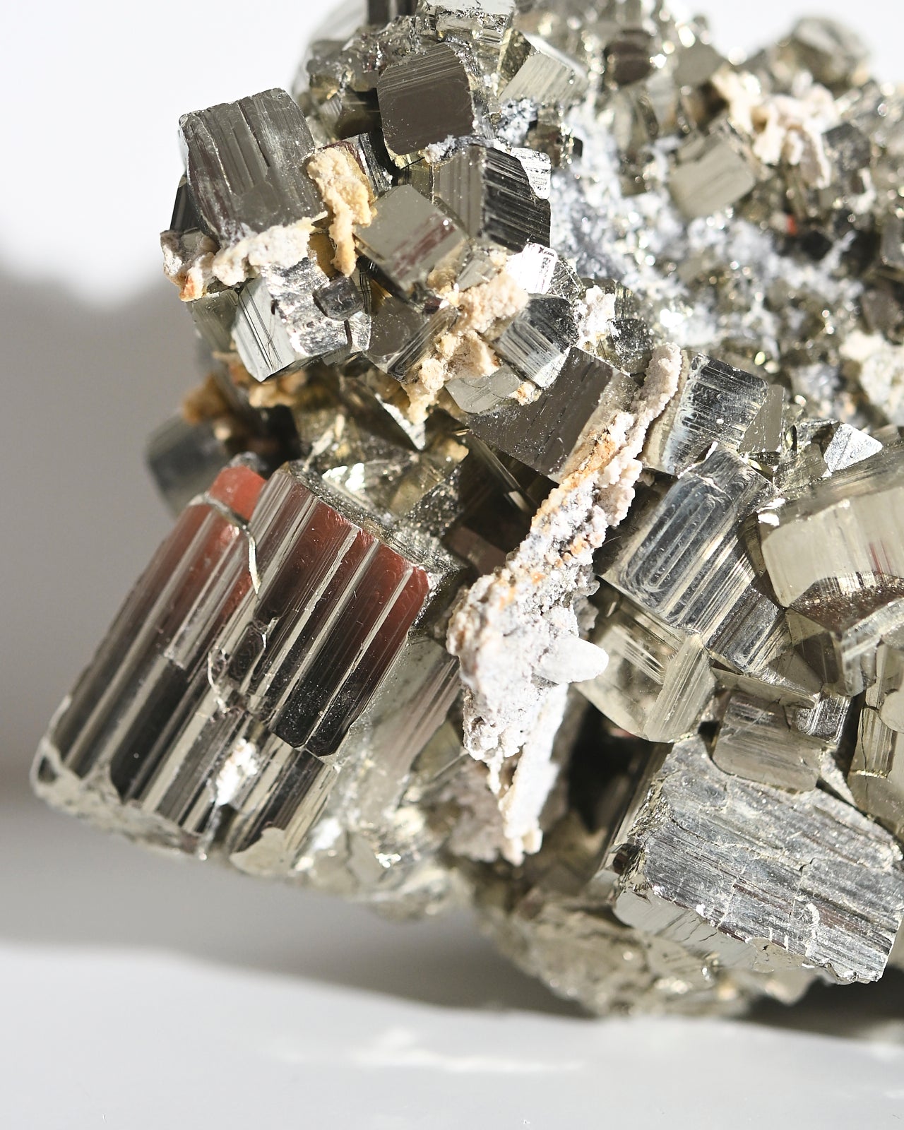 Natural Pyrite Crystal Cluster - 4.3lbs Raw Mineral Specimen for Home Decor, Feng Shui & Crystal Healing | Perfect for Meditation, Office Display & Gift Giving
