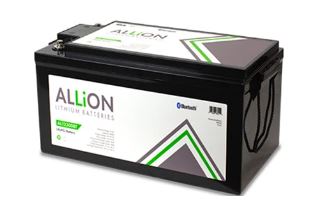 ALLiON 12V 300Ah Deep Cycle Lithium Battery for RV, Marine, Solar Power & Off-Grid Applications - Long Lasting LiFePO4 Battery with Built-in BMS