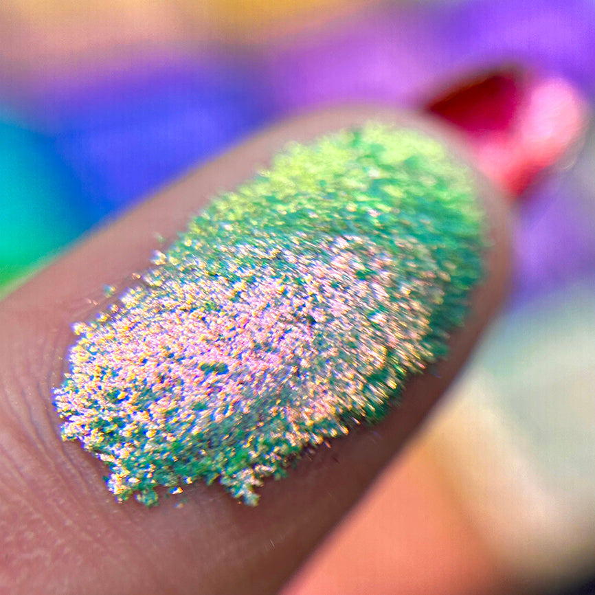 Duke Glitter Vibrant Multichrome Eyeshadow - Long Lasting Highly Pigmented Makeup for Party, Night Out & Special Occasions