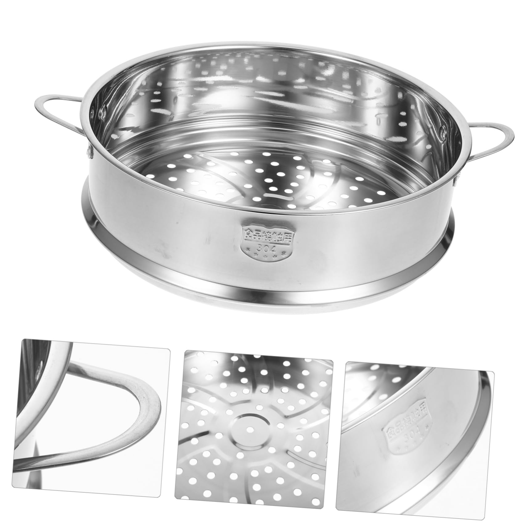 DOITOOL Stainless Steel Steamer Basket - Multi-Functional Food Steamer for Dumplings, Buns & Vegetables | Durable & Reusable Kitchen Tool for Healthy Cooking | Perfect for Meal Prep, Asian Cuisine & Home Chefs