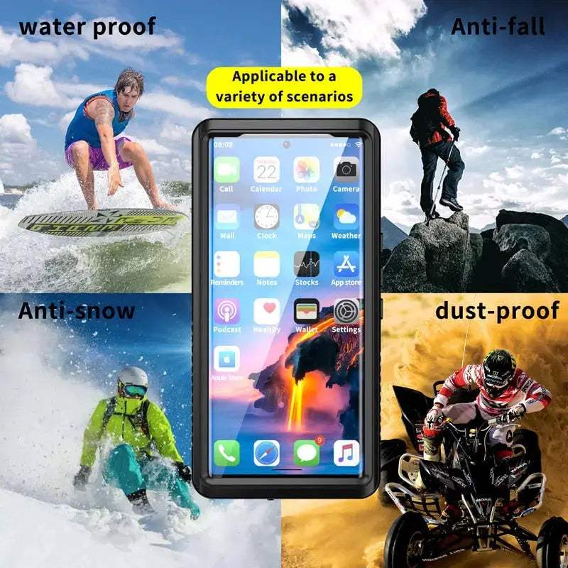 Waterproof Case for Google Pixel 6 Pro - Shockproof Full Body Armor Protection for Swimming, Outdoor & Travel