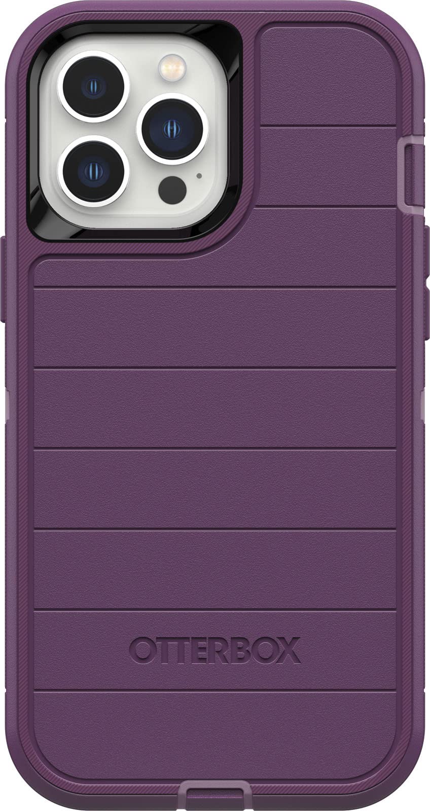 OtterBox Defender Series Rugged Case for iPhone 13 Pro Max & iPhone 12 Pro Max - Heavy Duty Protection with Port Covers & Holster Clip Kickstand | Shockproof, Drop Proof | Perfect for Outdoor Adventures, Construction Work & Active Lifestyles