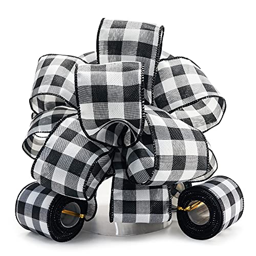 White + Black Plaid