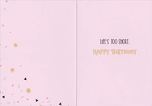 Funny Hamster Birthday Card - Humorous Greeting Card with Cute Hamster Holding String - Perfect for Animal Lovers & Unique Birthday Wishes