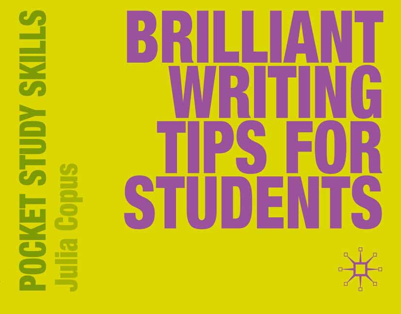 Brilliant Writing Tips for Students - Pocket Study Skills Guide for Academic Success | Perfect for Essays, Research Papers & Homework