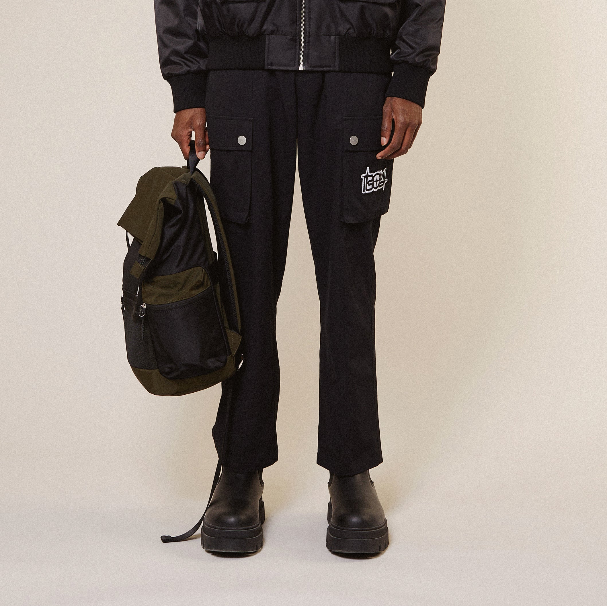 STARBOY Classic Cargo Pants for Men - Durable Work Pants with Multiple Pockets - Perfect for Outdoor Activities, Hiking, and Casual Wear