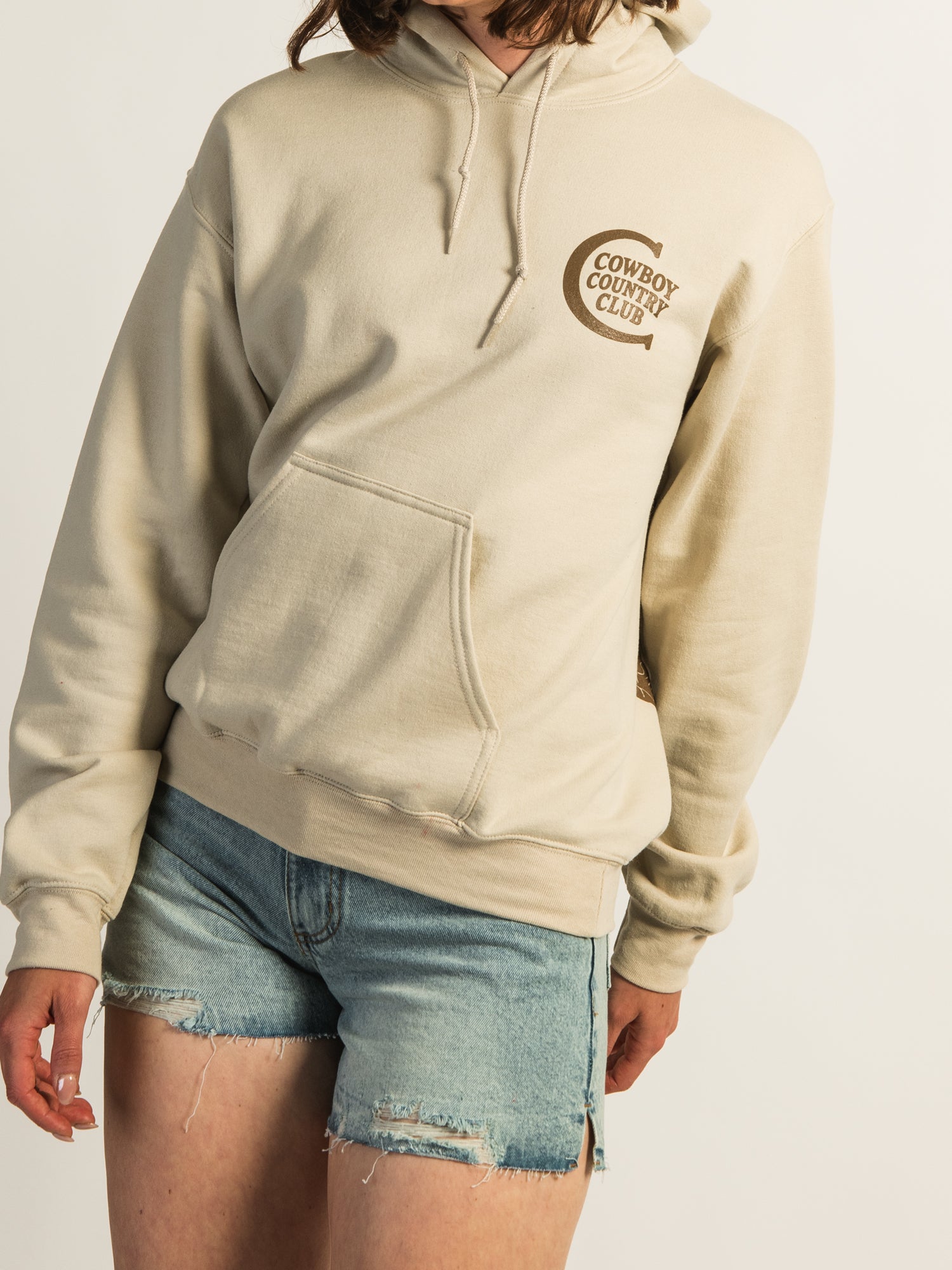 Country Club Pullover Hoodie - Premium Cotton Blend Men's & Women's Sweatshirt for Golf, Casual Wear & Outdoor Activities