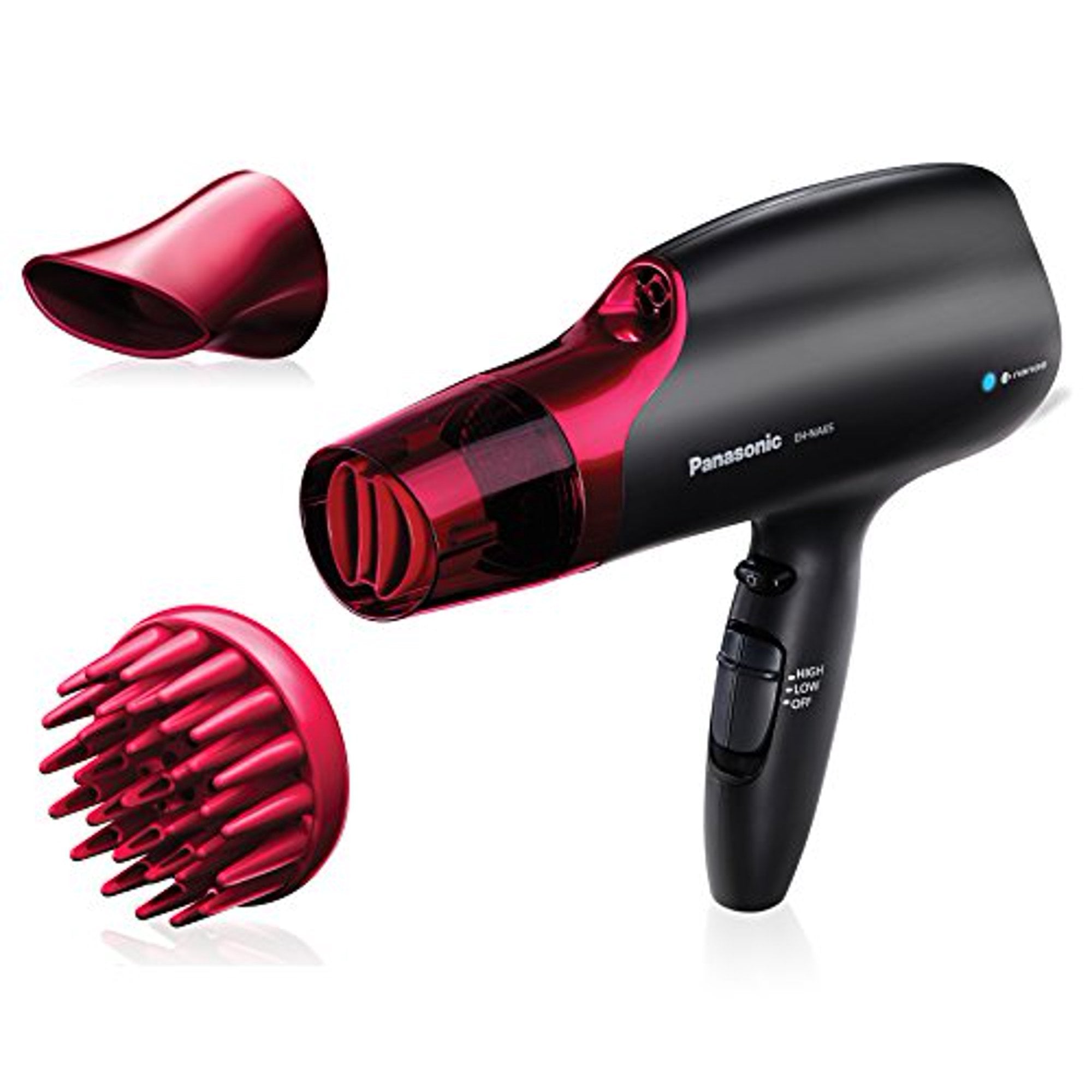 PANASONIC Nanoe EH-NA65K Professional Hair Dryer - Refurbished with Home Essentials Warranty | Fast Drying & Frizz Control for Salon-Quality Styling at Home