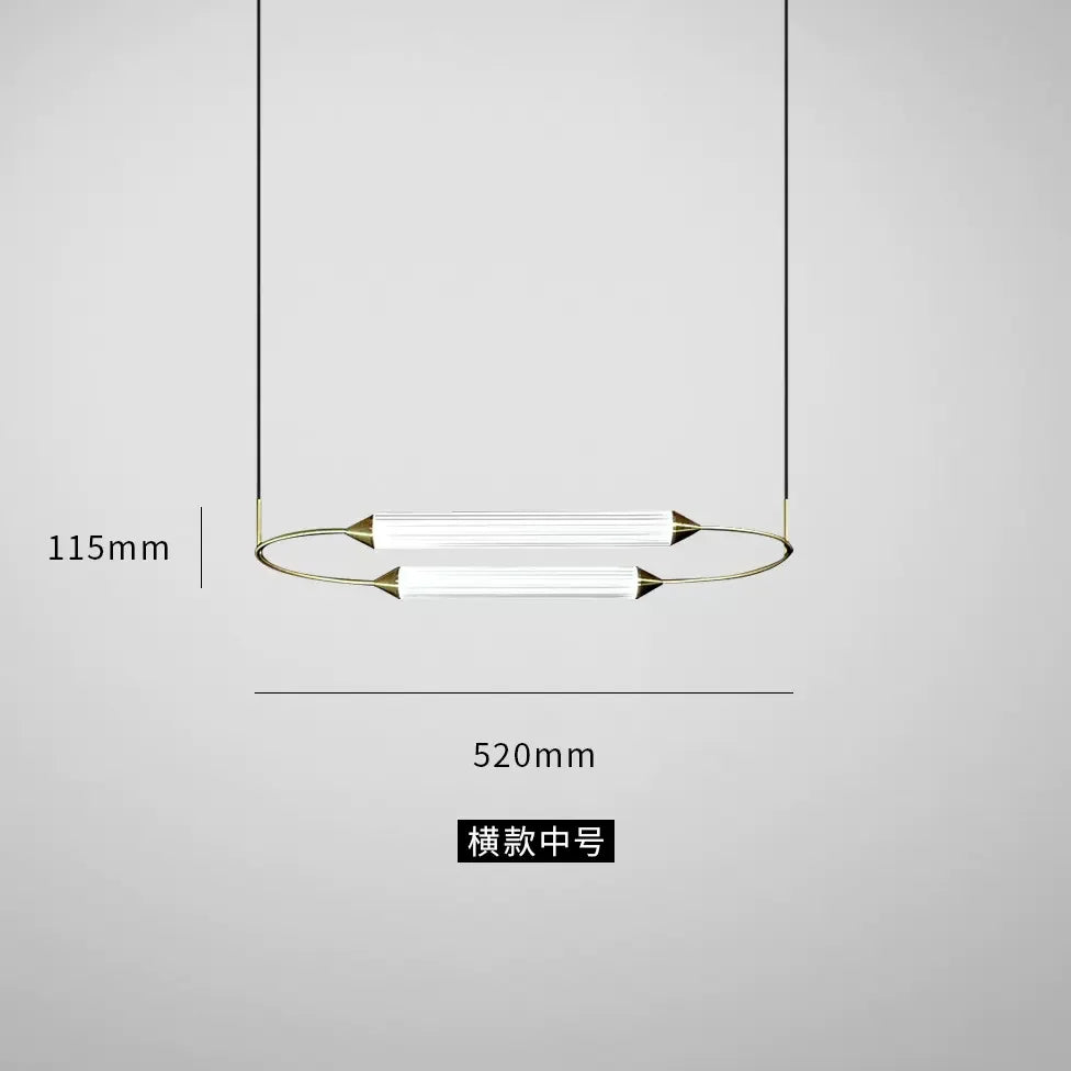 Minimalist Modern Rodio Pendant Light - Sleek Scandinavian Style Hanging Lamp for Kitchen Island, Dining Room & Bedroom Lighting