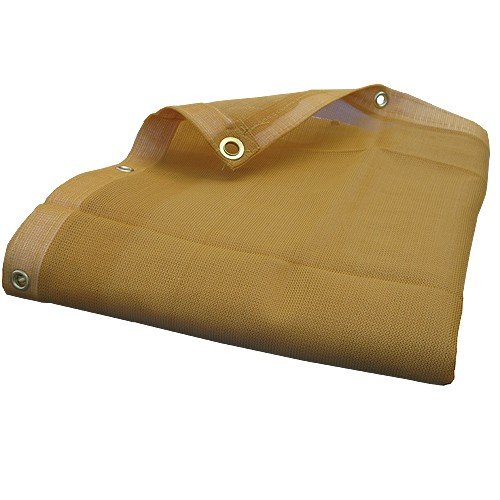 12' x 26' Desert Camo Mesh Tarp Cover - UV Resistant Patio Canopy Shade for Outdoor Protection - Perfect for Camping, Picnics, and Backyard Relaxation