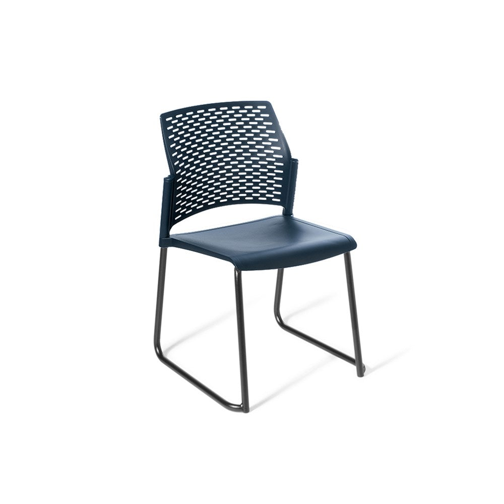 Ergonomic Mesh Office Chair - Adjustable Height Swivel Task Chair for Home & Office Meetings - Comfortable Desk Chair for Long Work Sessions & Video Conferences