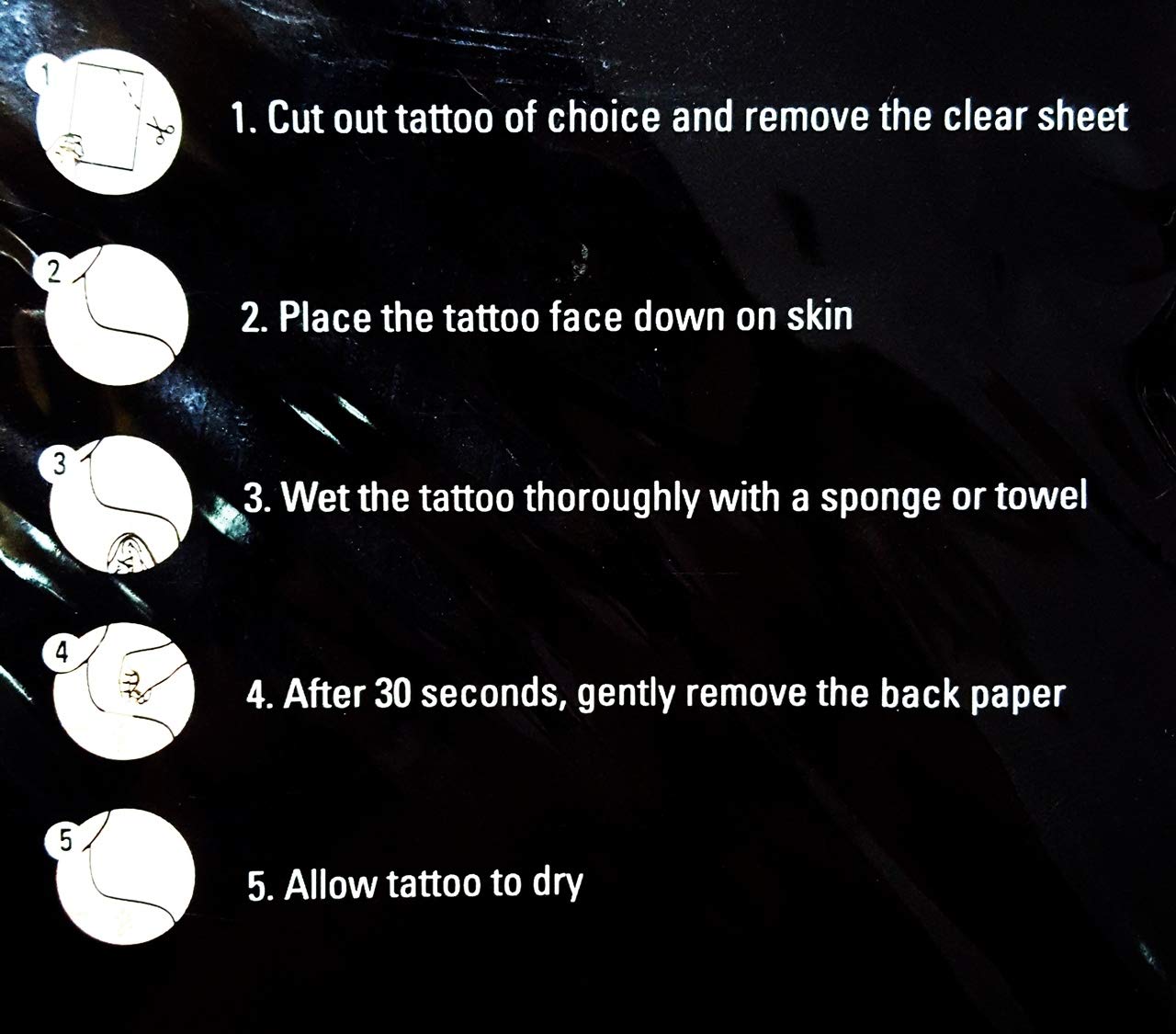 PARITA Temporary Tattoos - Native American Indian Head Fake Tattoo Stickers for Adults & Kids, Waterproof Cartoon Body Art for Parties, Halloween, Cosplay & Costume Events (1 Sheet) - Fashion Fantasy Fun Design #09