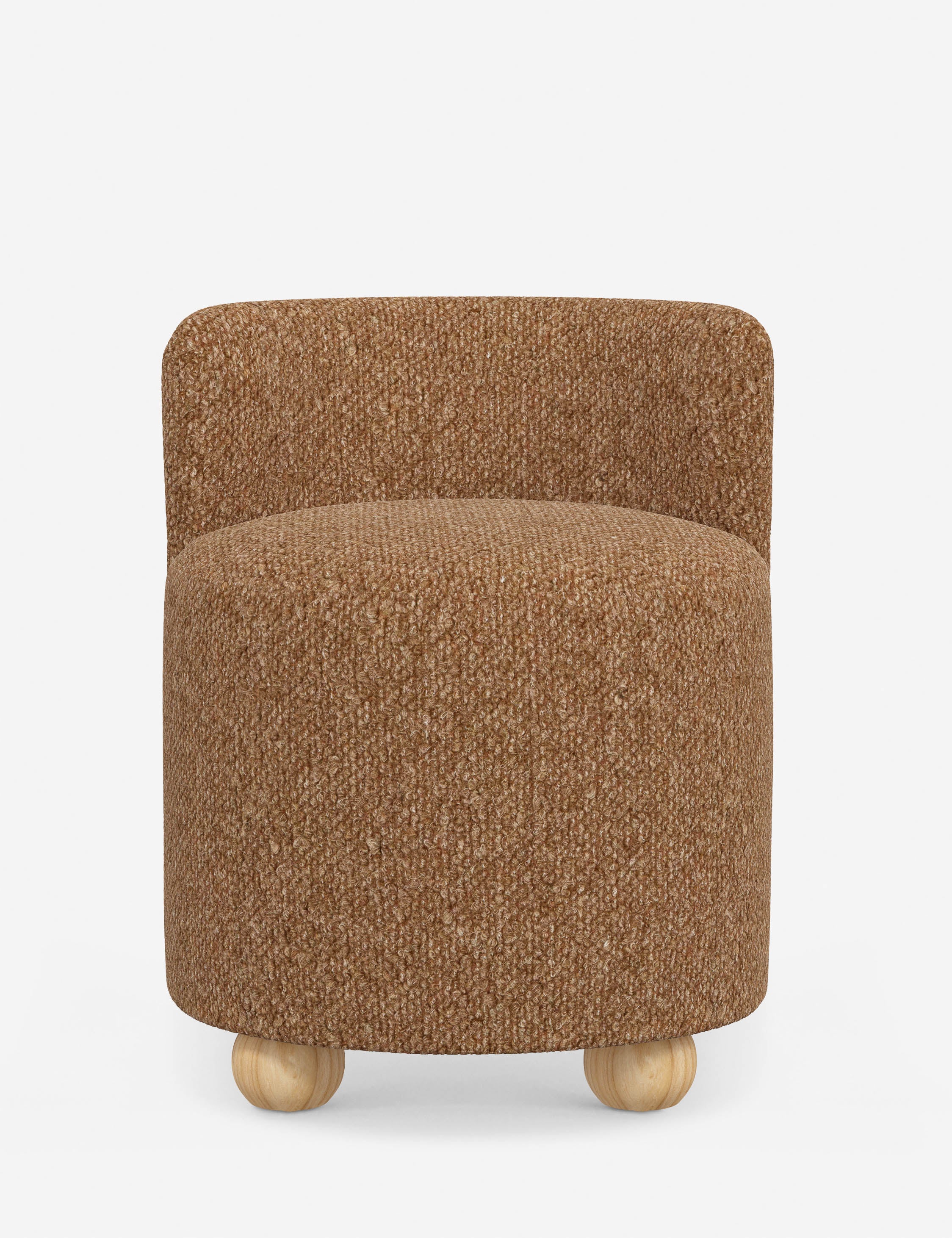 Fernsby Modern Accent Chair - Mid Century Style Upholstered Lounge Chair for Living Room, Bedroom & Office - Comfortable Fabric Armchair with Wooden Legs - Perfect for Reading, Relaxing & Decorating