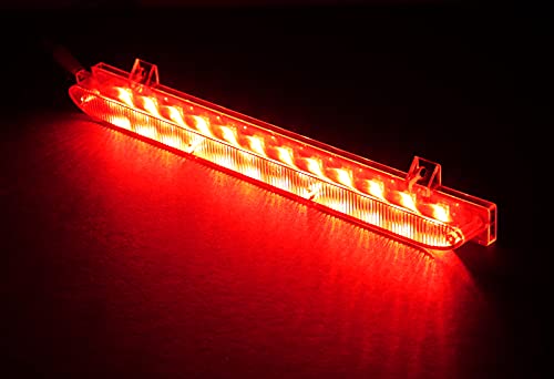 LED Third Brake Light for 2006-2019 Mini Cooper Hatchback & Countryman - Clear Lens Reflector Stop Lamp | Enhanced Safety & Style for Night Driving & Car Customization
