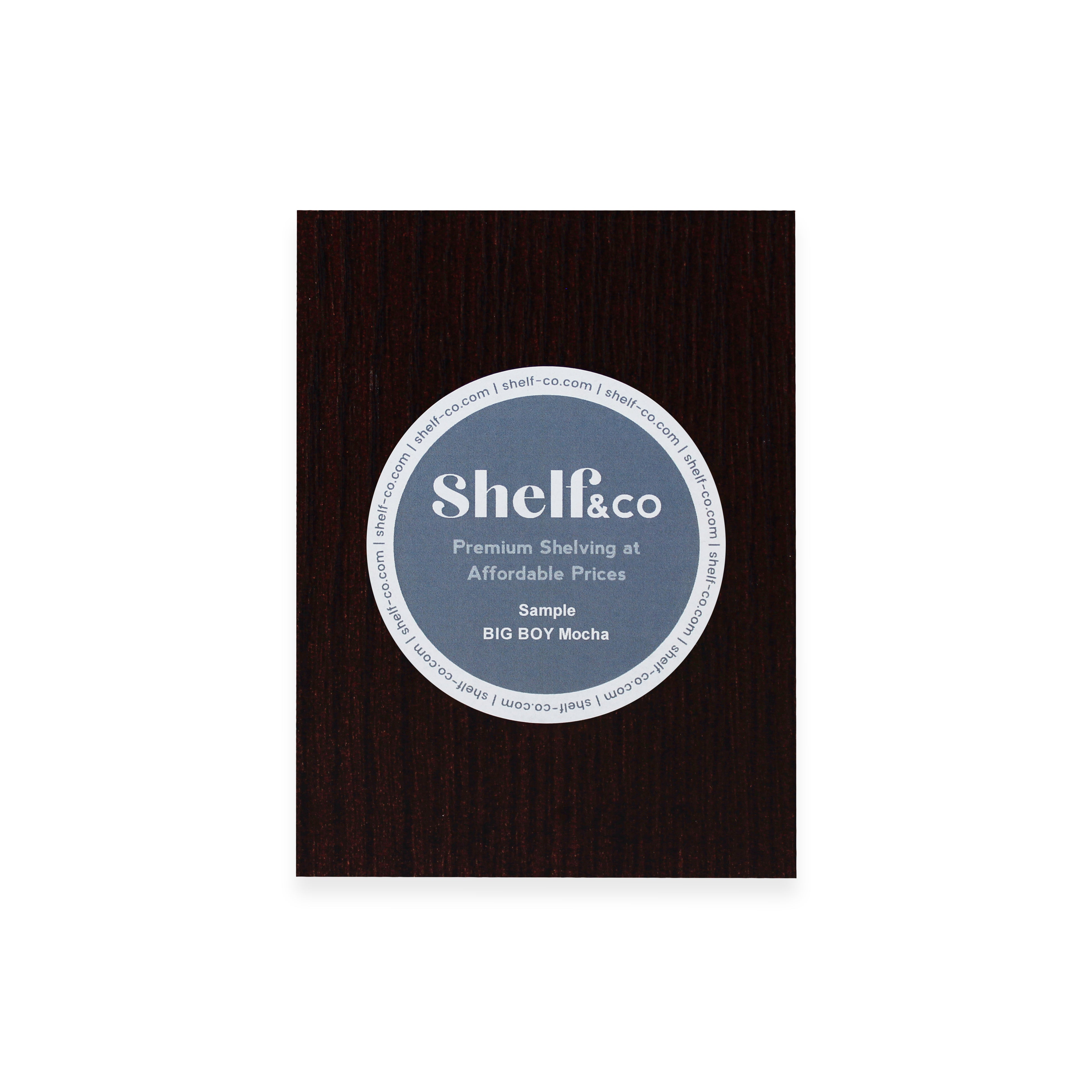 BIG BOY Floating Shelf - Premium Mocha Wood Wall Shelf for Home & Office Decor - Perfect for Displaying Books, Photos & Decorative Items