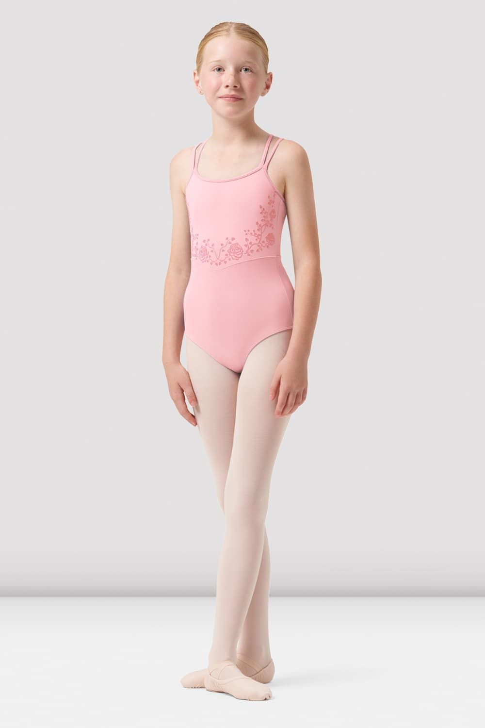 Sadie Cross Back Leotard for Girls - Ballet Dance Gymnastics Leotard - Perfect for Dance Class, Recital & Performance