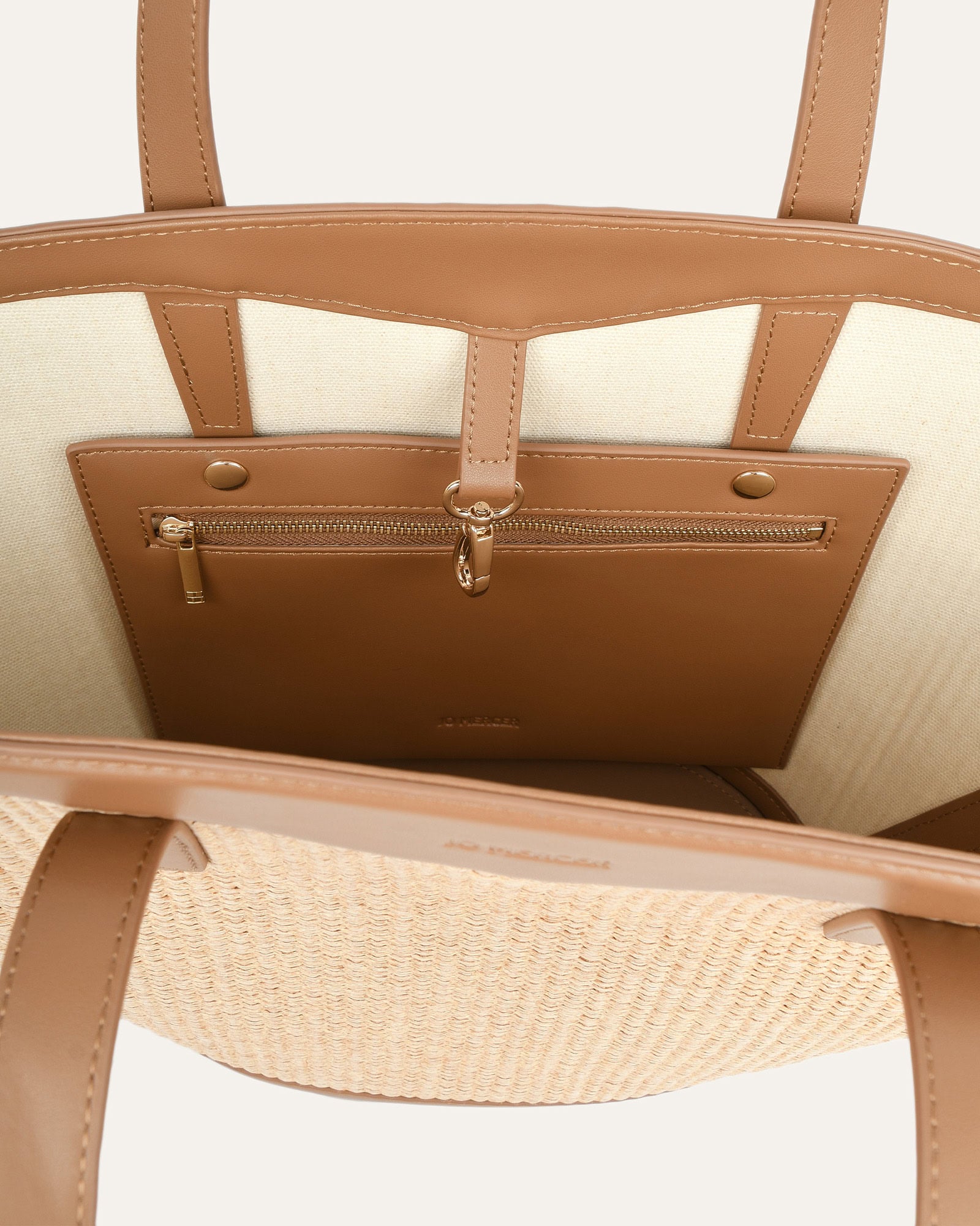 Stylish Papi Tote Bag in Caramel Raffia - Perfect for Beach, Shopping & Everyday Use