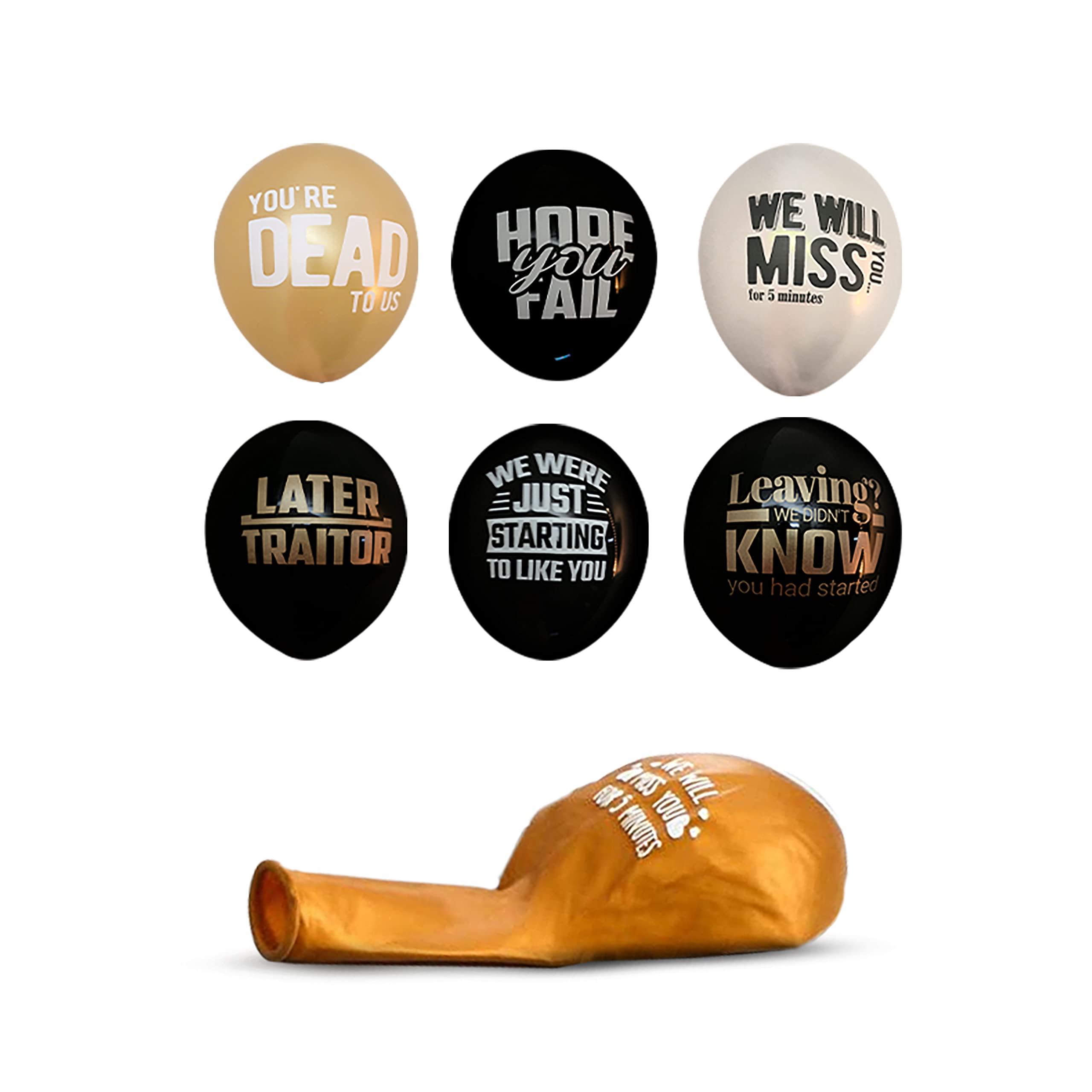 30-Pack Farewell Party Balloons - Perfect for Retirement, Promotion, Transfer, New Job & Moving Away Celebrations | Great for Office Parties, Goodbye Gatherings & Special Send-Offs