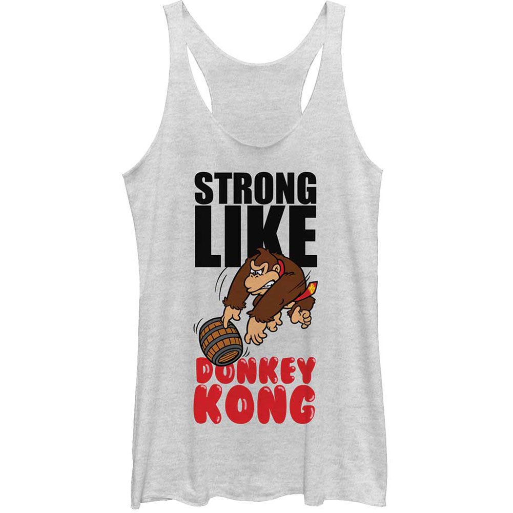 Nintendo Junior's Strong Like Kong Graphic Tee - Cool Video Game T-Shirt for Kids - Perfect for Gaming, School & Casual Wear