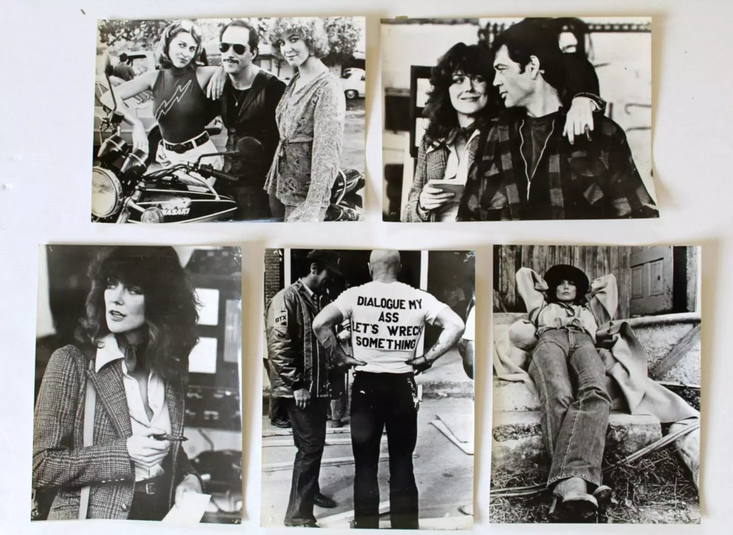 Vintage 1970s Movie Stills Photos - Set of 19 Robert Forster Stunt Scenes | Classic Film Memorabilia for Collectors & Home Theater Decor