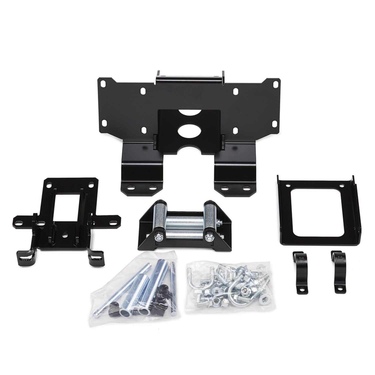 WARN 89050 ATV Winch Mount Kit for Arctic Cat Wildcat - Heavy Duty Black Winch Mounting Bracket for Off-Road Adventures & Trail Riding