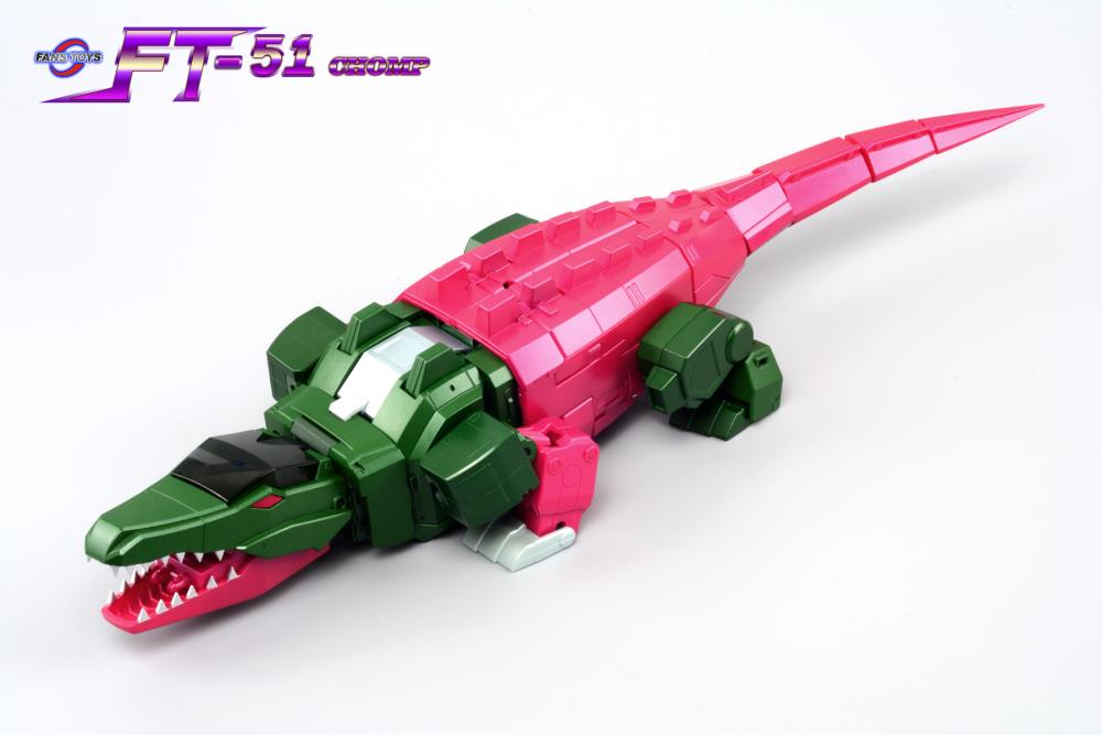 Fans Toys FT-51 Chomp Action Figure - Transformers Inspired Collectible Toy for Adults & Kids - Perfect for Display, Gifts, and Role-Playing Scenes