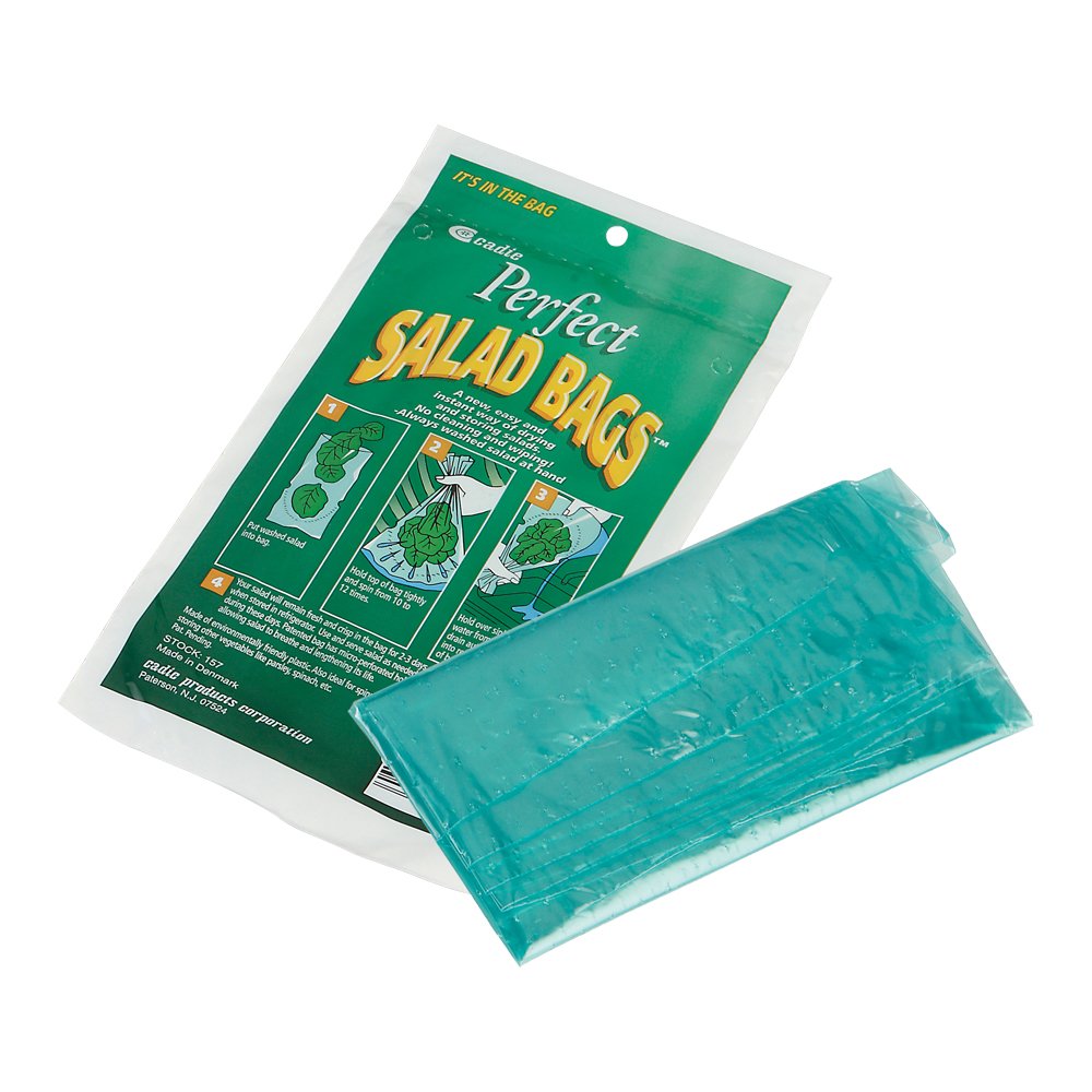 Premium Reusable Salad Bags by Cadie - 1 Pack Eco-Friendly Food Storage for Fresh Greens, Meal Prep & On-the-Go Lunches