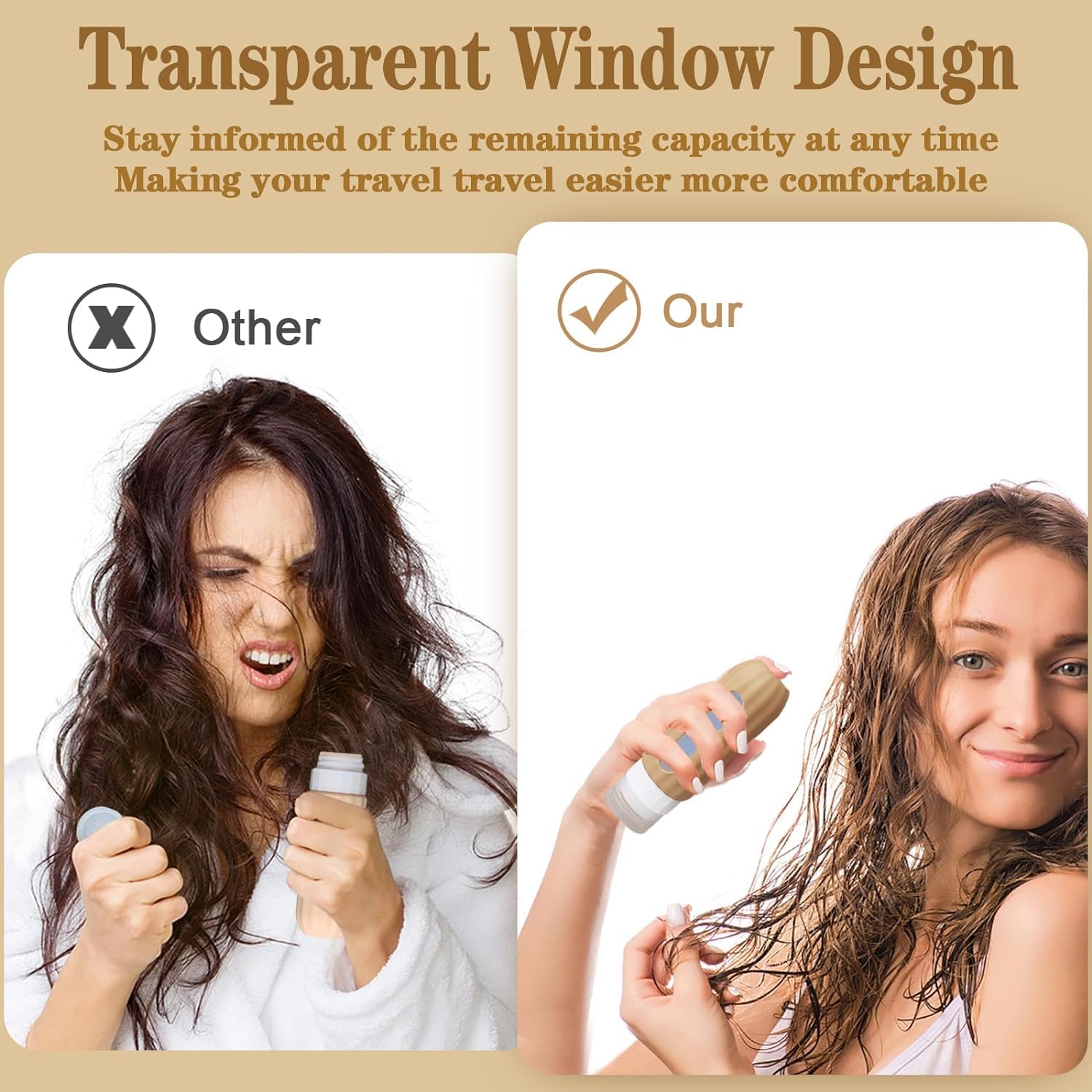 3oz TSA Approved Travel Bottles for Toiletries - BPA Free Leak Proof Silicone Containers for Shampoo & Conditioner with Clear Toiletry Bag | Perfect for Air Travel, Gym & Vacation Essentials