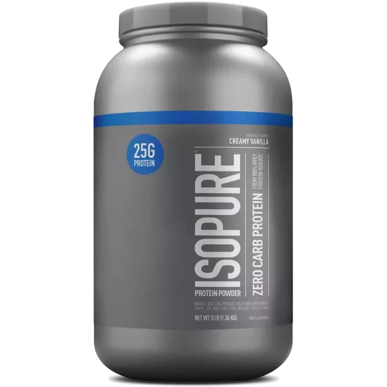 Isopure Zero Carb Whey Protein Powder - Low Carb, Keto Friendly, Gluten Free for Muscle Recovery & Weight Loss | Perfect for Post-Workout, Meal Replacement & Fitness Enthusiasts