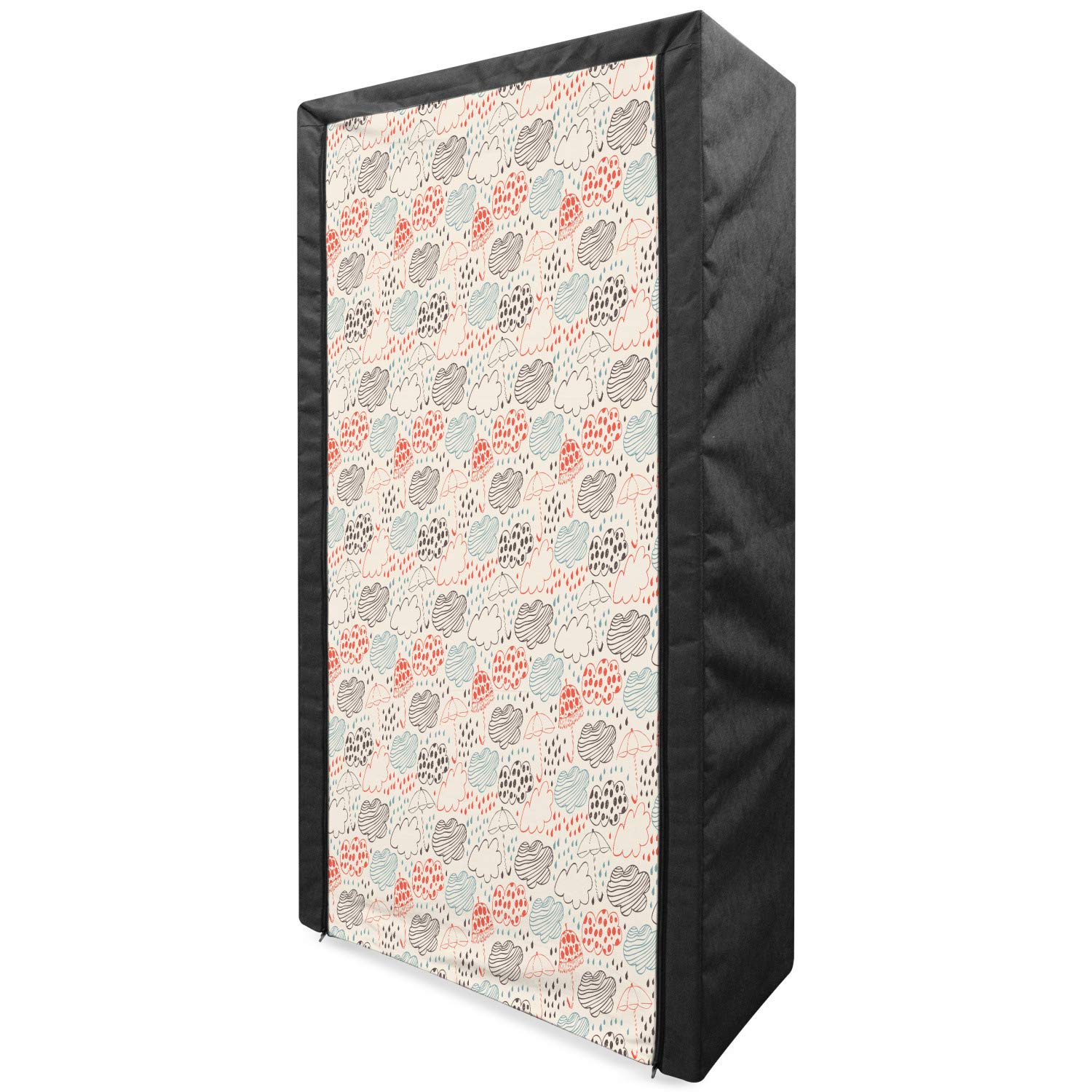 Ambesonne Portable Fabric Wardrobe - 33.5