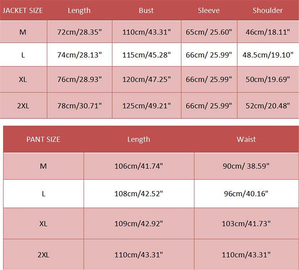 Men's Slim Fit 2-Piece Suit - One Button Blazer & Pants for Wedding & Formal Events