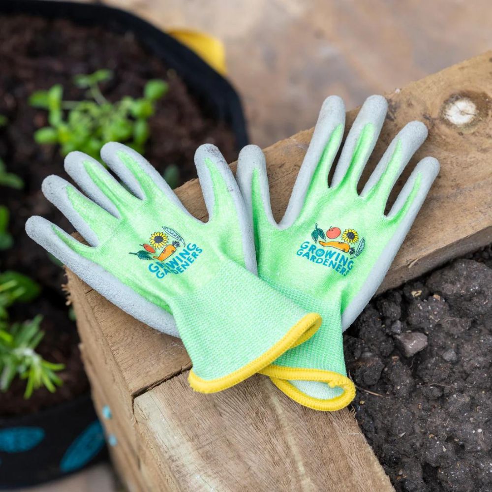 Burgon & Ball Growing Gardeners Gloves - Durable Gardening Gloves for Planting, Weeding & Outdoor Work - Perfect for Home Gardeners & Professional Landscapers