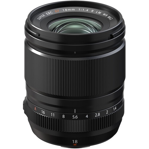 FUJIFILM FUJINON XF 18mm F1.4 R LM WR Lens - Fast Aperture Prime Lens for Fujifilm X-Mount Cameras | Perfect for Low Light Photography, Street & Travel Scenes
