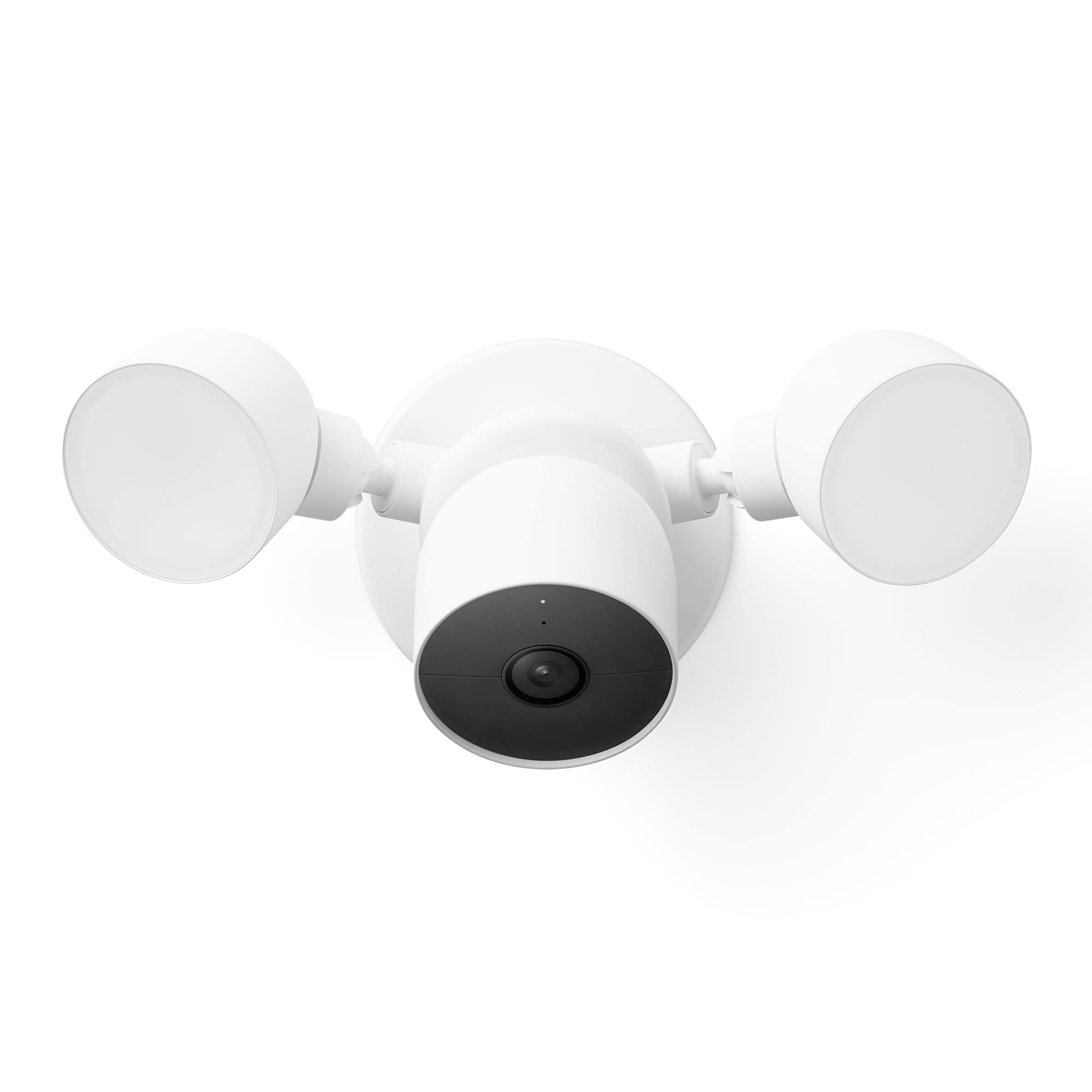 Google GM493 & G3AL9 Nest Cam with Floodlight - Outdoor Wired Security Camera, Smart Home WiFi Surveillance, Weatherproof for Snow - Perfect for Driveway, Backyard & Garage Monitoring