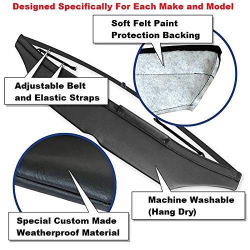 BMW X5 E53 (2004-2006) Car Hood Bra - Premium Bonnet Protector Cover for Scratch & UV Protection - Perfect for Road Trips & Car Shows