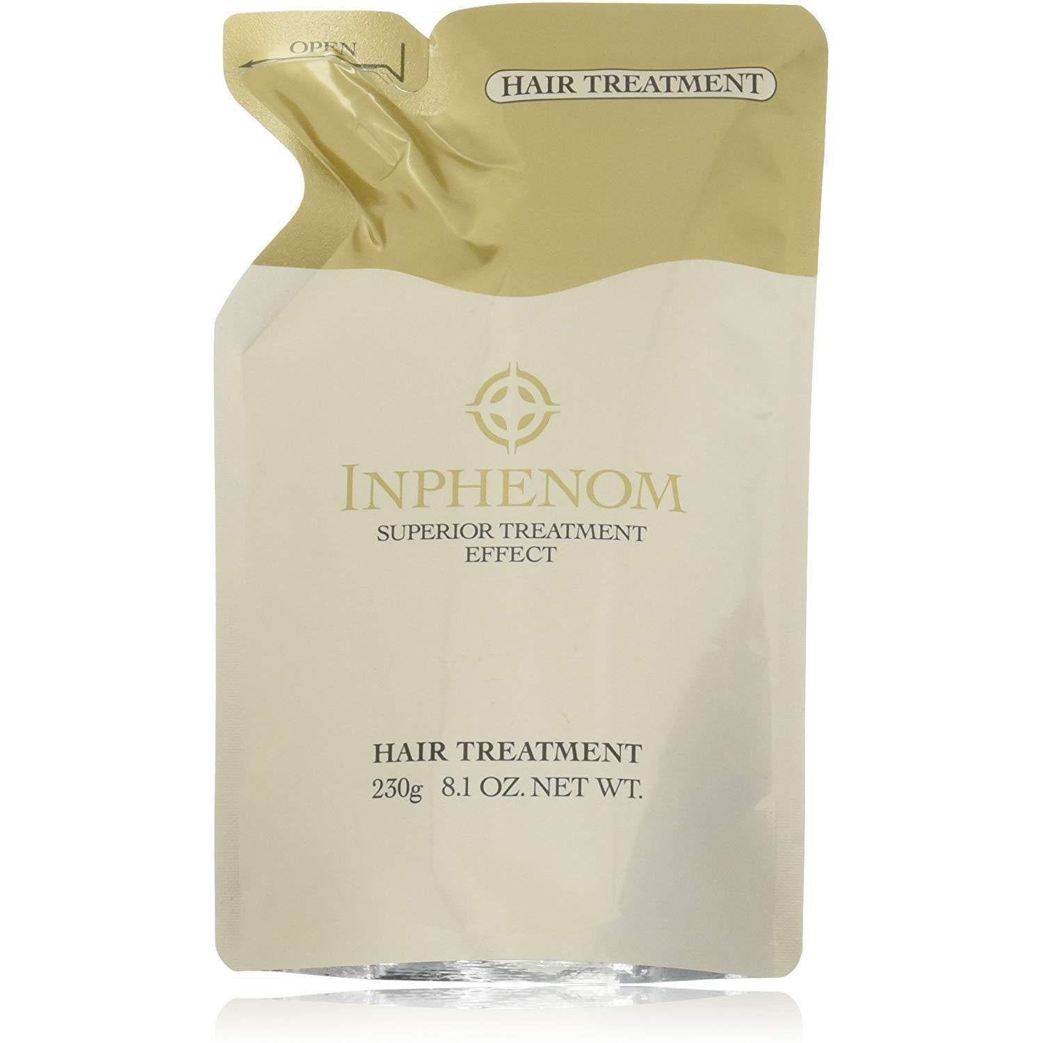 Milbon Inphenom Deep Repair Hair Treatment Refill 230g - Professional Hair Care for Damaged & Dry Hair - Salon Quality Treatment at Home
