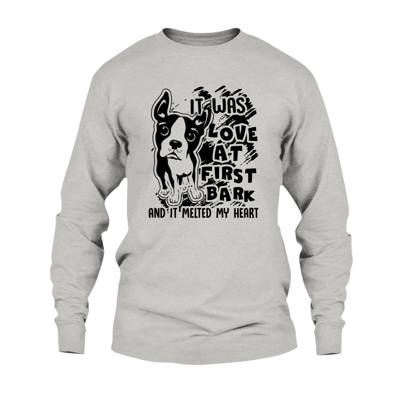 Boston Terrier Lover's T-Shirt & Long Sleeve Shirt - Cute Dog Apparel for Men & Women - Perfect for Casual Wear, Dog Walks & Pet Lover Gifts