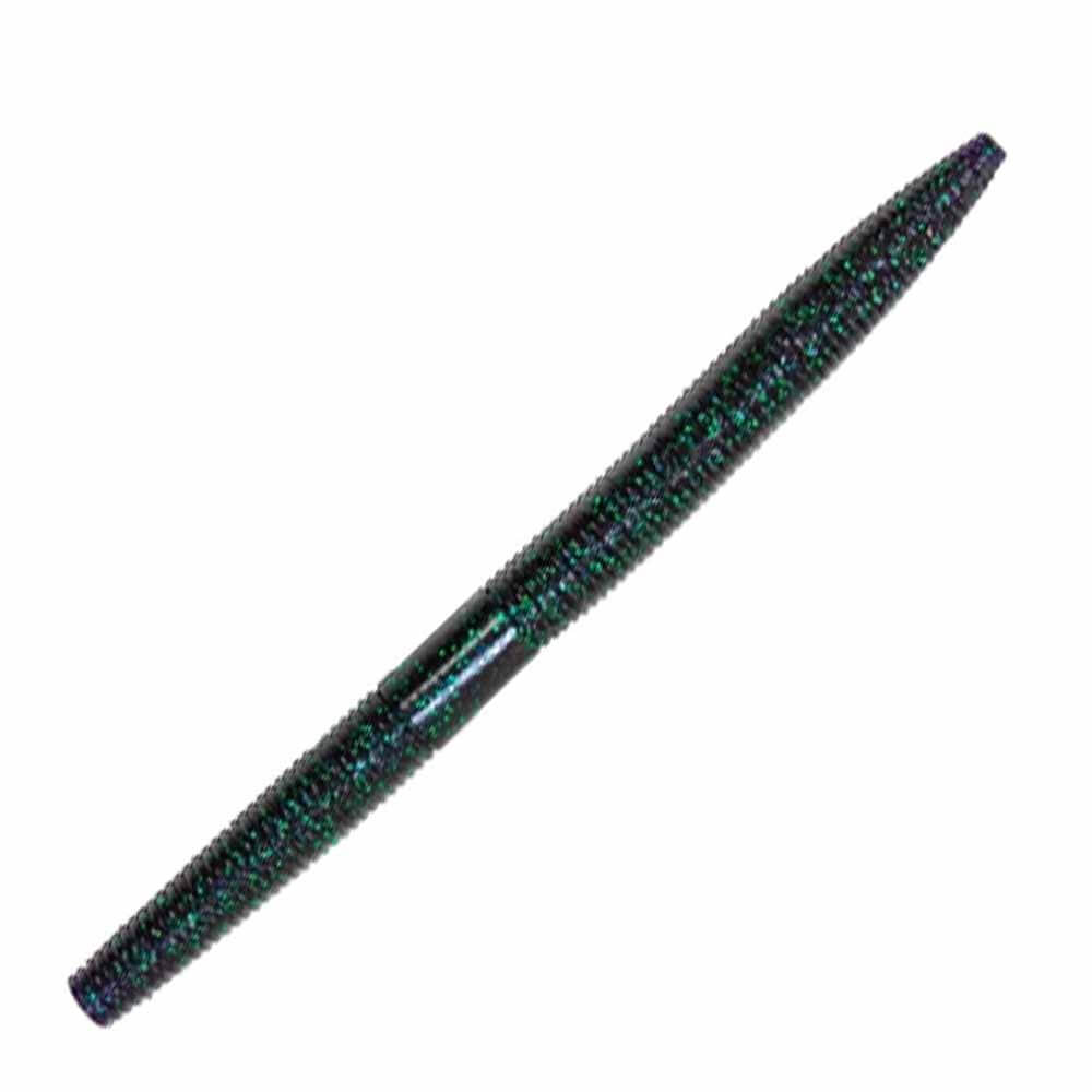 Gambler 6IN Fat Ace STICK Worm 5-Pack Fishing Lures - Perfect for Bass Fishing in Lakes & Rivers
