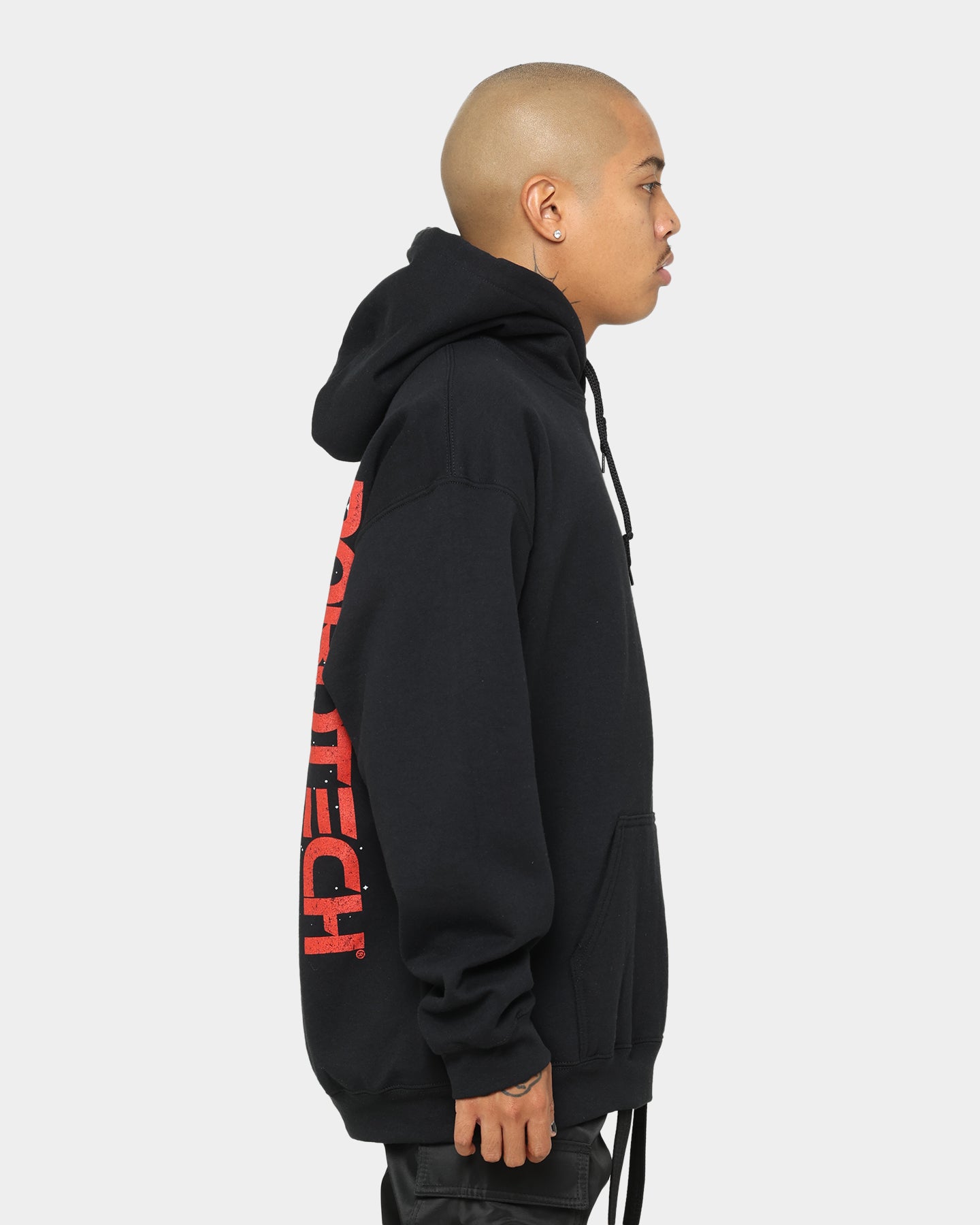 American Thrift X Robotech VF1J Black Hoodie - Anime Streetwear for Fans | Perfect for Cosplay, Conventions & Casual Wear