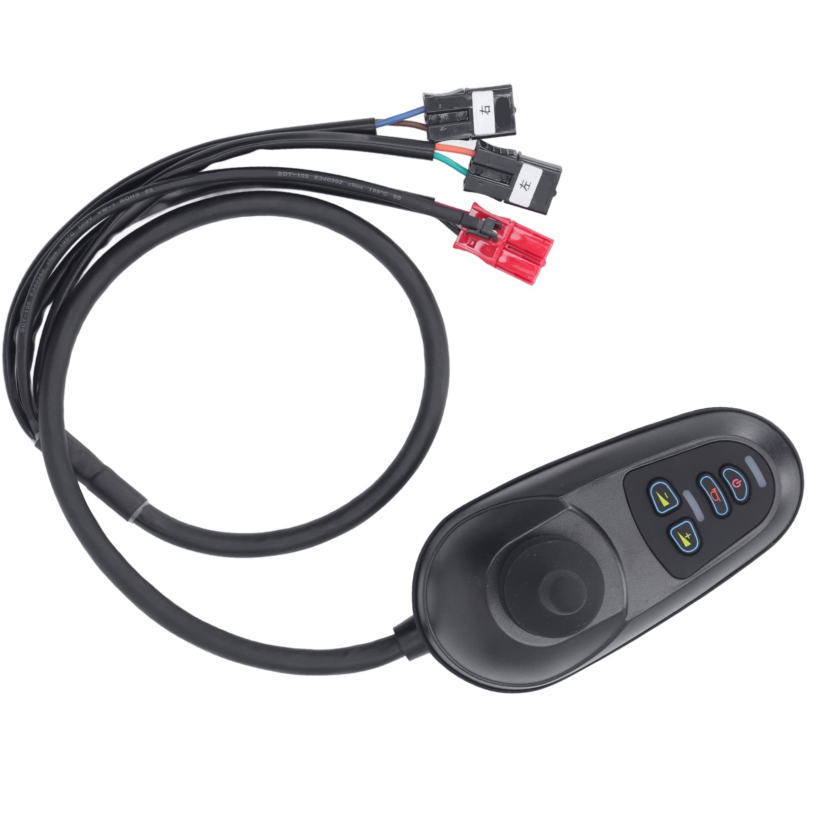 Electric Wheelchair Joystick Controller - 50A DC 24V Wheelchair Brake Controller for Enhanced Safety | Mobility Scooter & Power Wheelchair Accessory | Perfect for Indoor/Outdoor Use & Daily Commuting