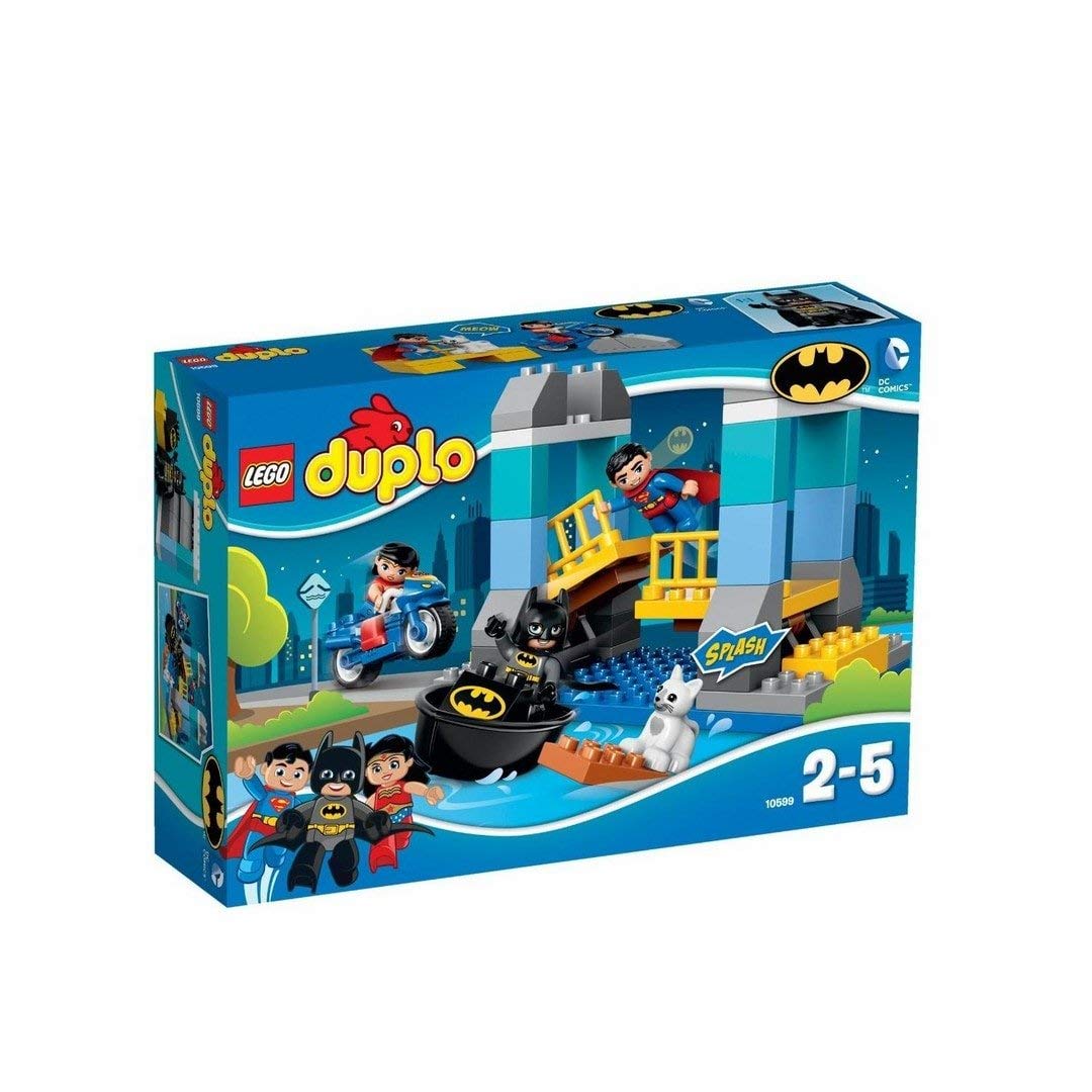 LEGO Duplo Super Heroes Batman Adventure Building Kit - 47 Piece Construction Toy for Kids | 10599 | Creative Play & Early Learning for Toddlers
