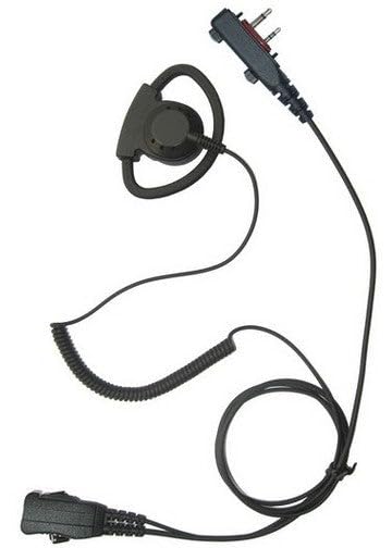 Wireless Lapel Microphone Earpiece Headset for AA39HS1-B Two Way Radio - Secure & Clear Communication for Security, Events & Professional Use
