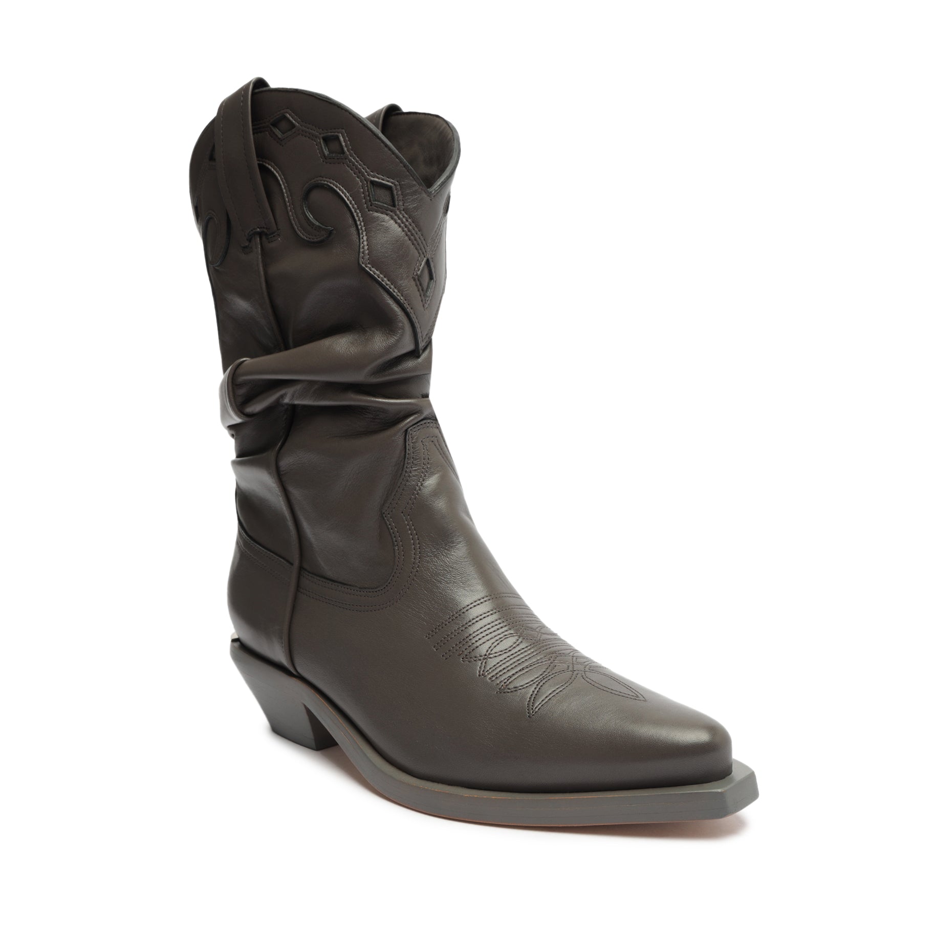 Zachy Women's Casual Nappa Leather Ankle Boots - Comfortable Slip-On Booties for Everyday Wear, Office & Fall Fashion