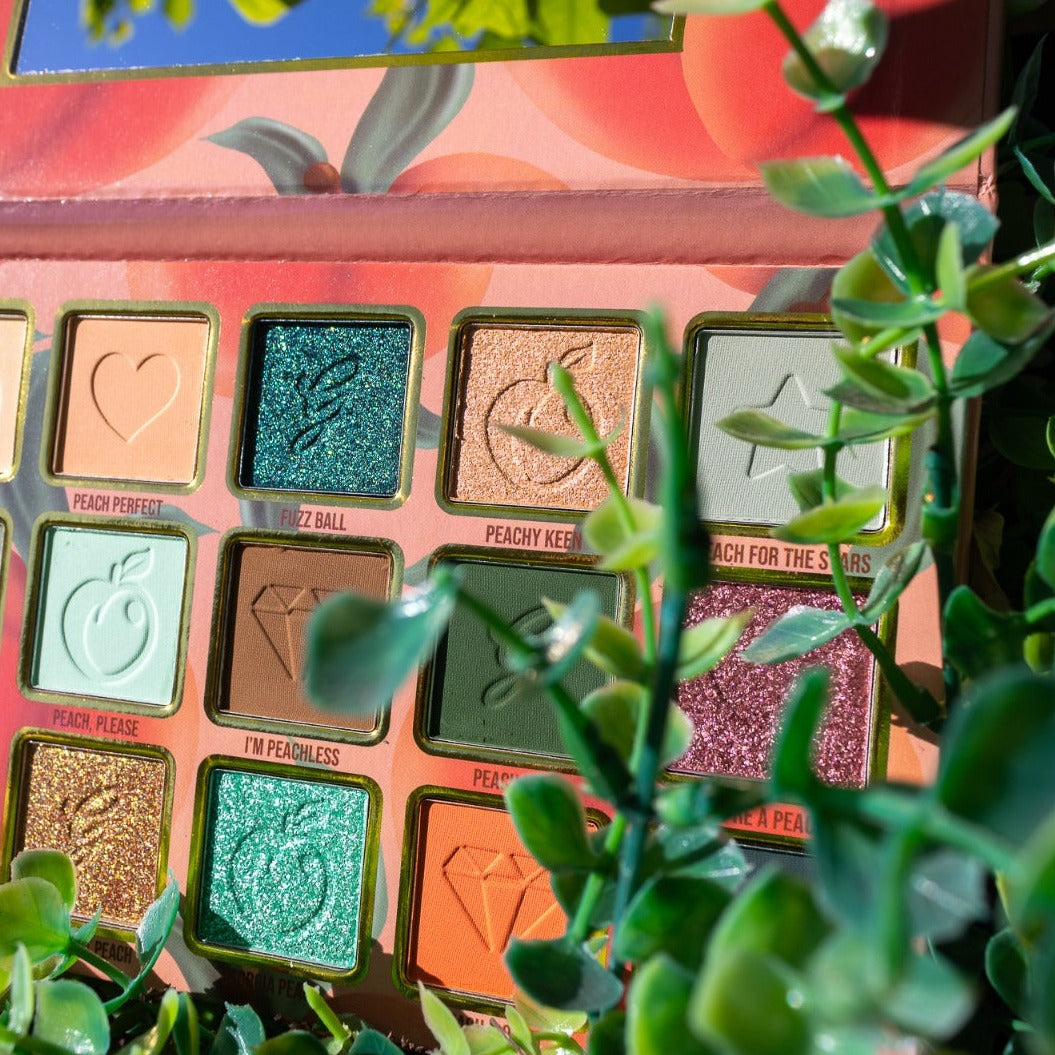 Peach Perfect Eyeshadow Palette - 12 Highly Pigmented Matte & Shimmer Shades for Day & Night Makeup Looks | Vegan & Cruelty-Free