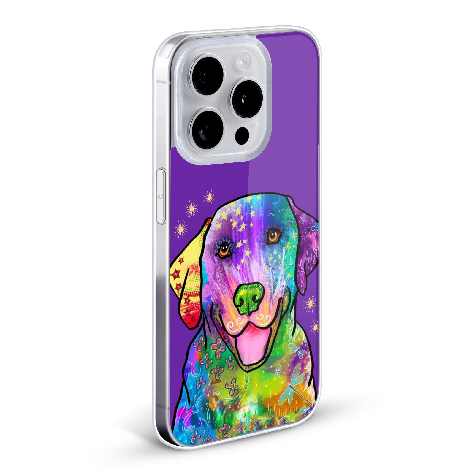 Officially Licensed Duirwaigh Golden Retriever Dog Soft Gel Case for Apple iPhone 13 - Cute Animal Phone Cover for Dog Lovers, Perfect Gift for Pet Owners and Daily Use