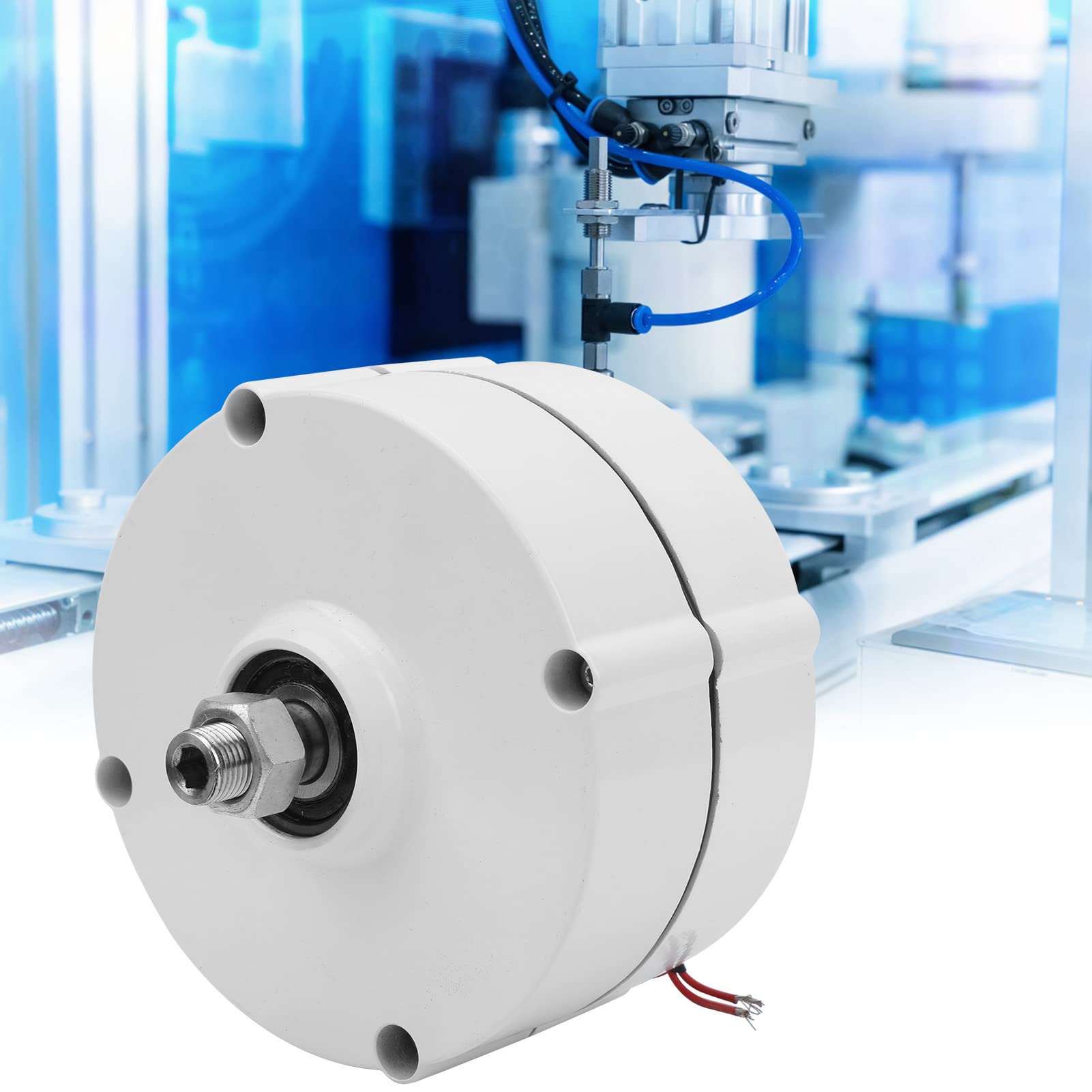 400W 3 Phase Gearless Permanent Magnet Generator - 12V Rectifier Included | High Efficiency PMG for Wind Turbines, Hydro Power & Industrial Applications | Reliable AC Alternator for Off-Grid Energy Solutions