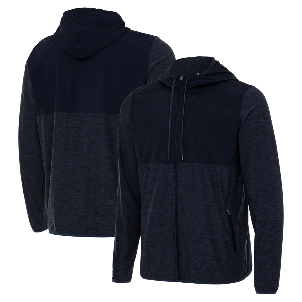 Men's Antigua Sway Jacket - Lightweight Performance Jacket with New Horizons Embroidery for Outdoor Activities & Casual Wear