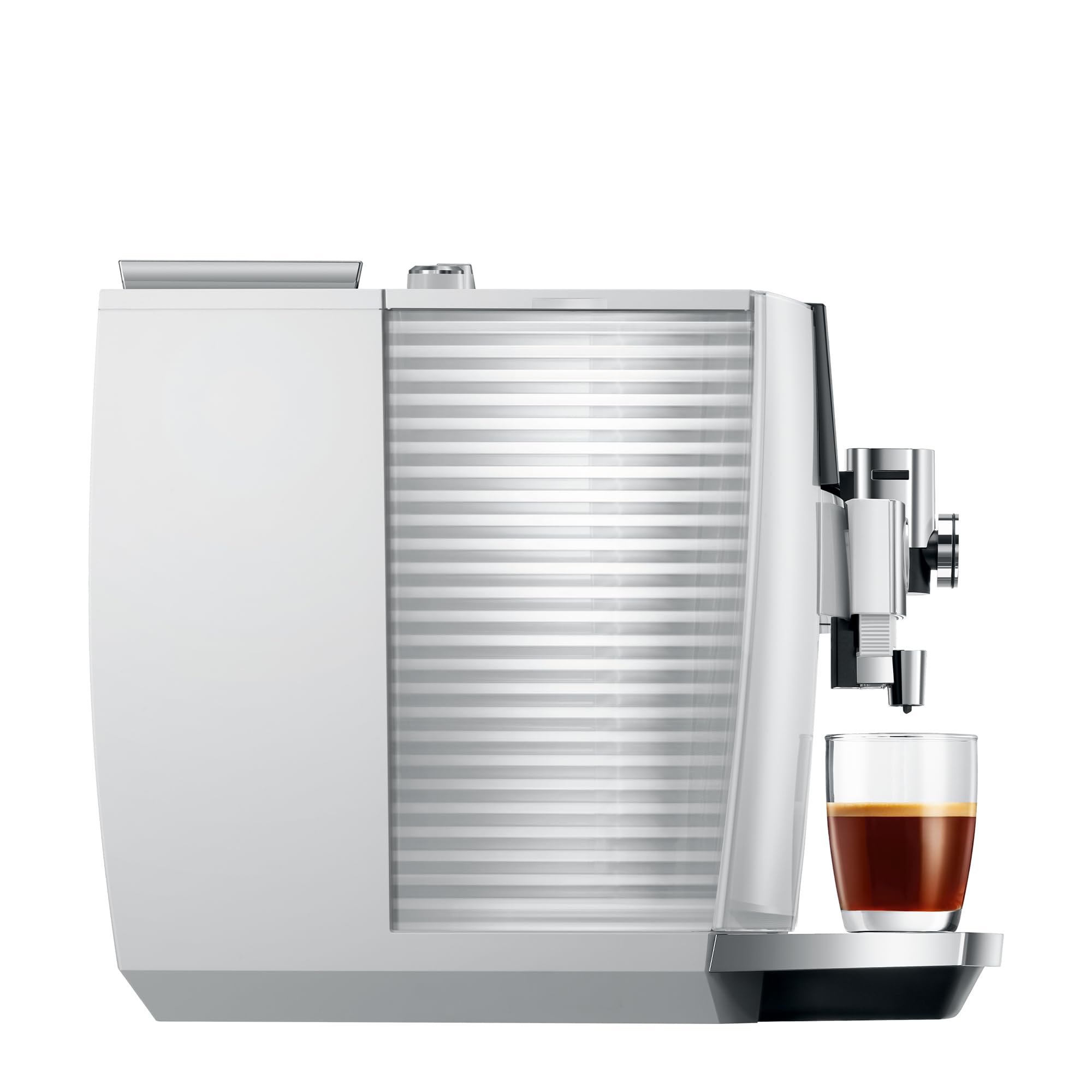 Jura J8 Twin Diamond White Automatic Coffee Machine - Premium Espresso & Coffee Maker for Home & Office - Perfect for Entertaining & Daily Brewing