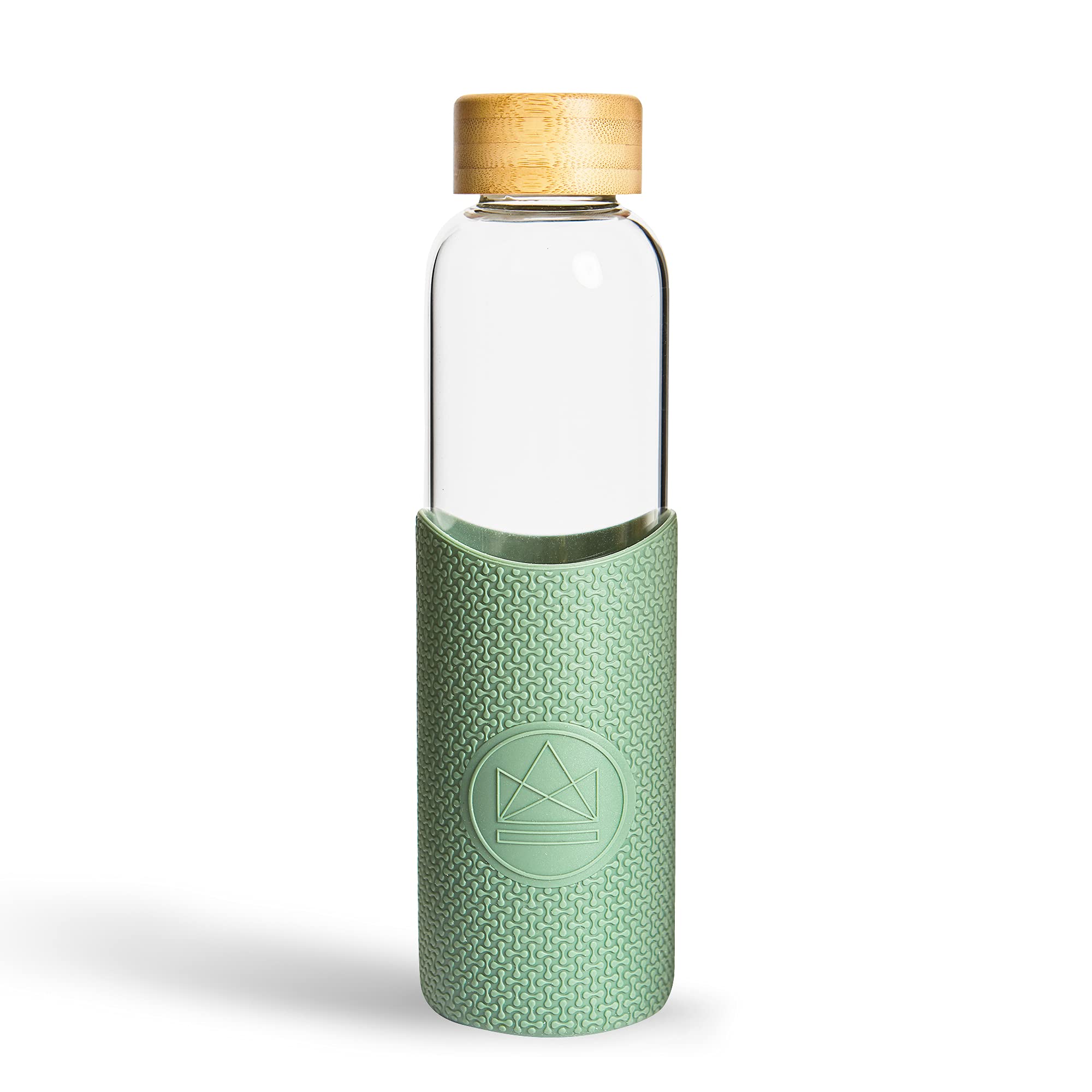 Neon Cactus Glass Water Bottle 550ml - BPA Free, Leak Proof, Insulated for Hot & Cold Drinks - Perfect for Gym, Hiking, Office & Travel