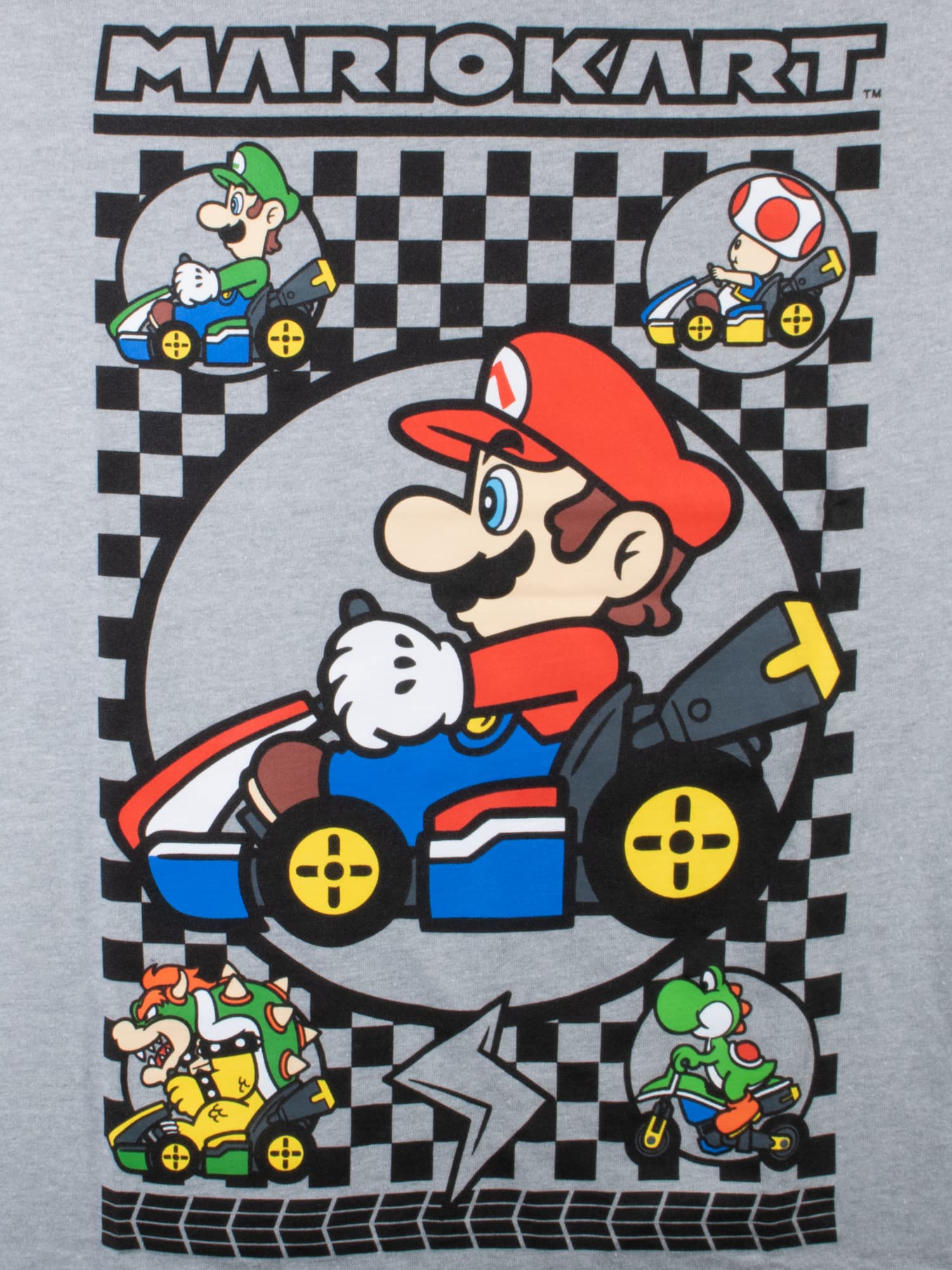 Super Mario Bros Boys T-Shirts 3-Pack - Nintendo Character Graphic Tees for Kids - Comfortable Cotton Shirts for Gaming, Birthday Parties & Everyday Wear